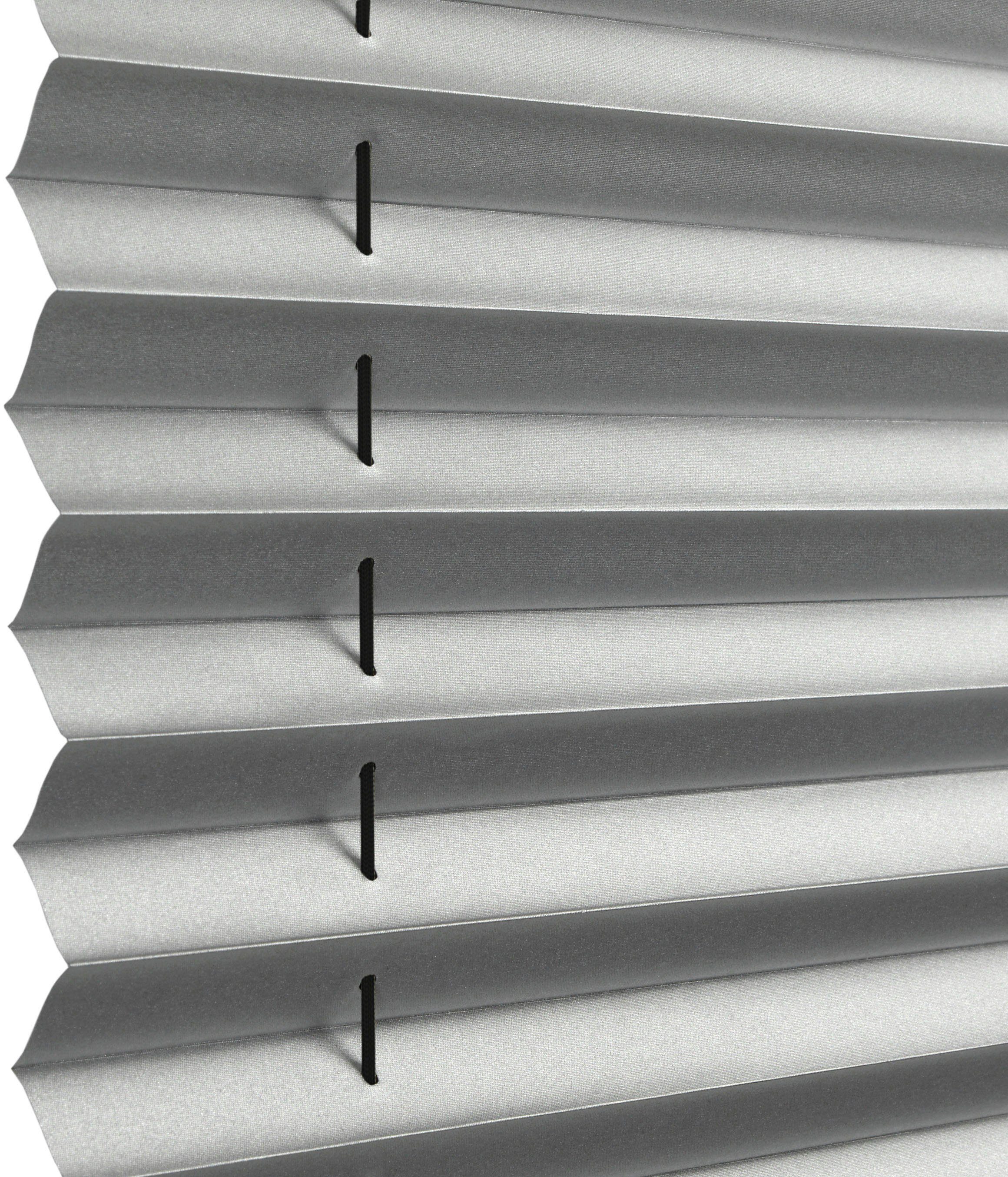 GARDINIA Plissee Concept Thermo, abdunkelnd, mit Bohren, verspannt, verschraubt, verschraubt, Innovative Träger- und Montagetechnik