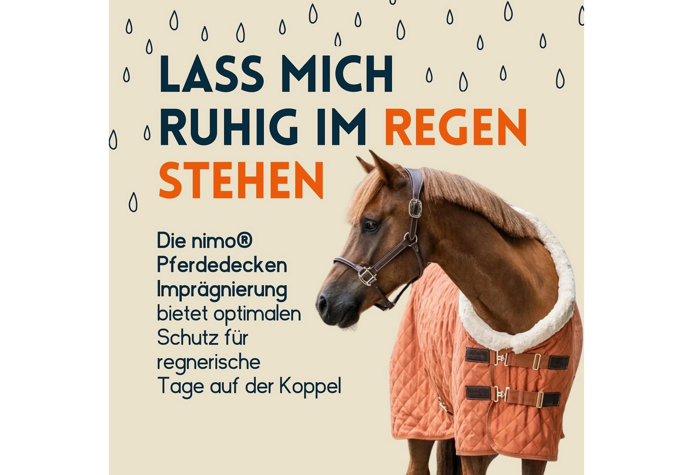 Thumbnail - nimo Imprägnierspray für Pferdedecken Imprägnierspray (1 St), ohne Hitzeinaktivierung