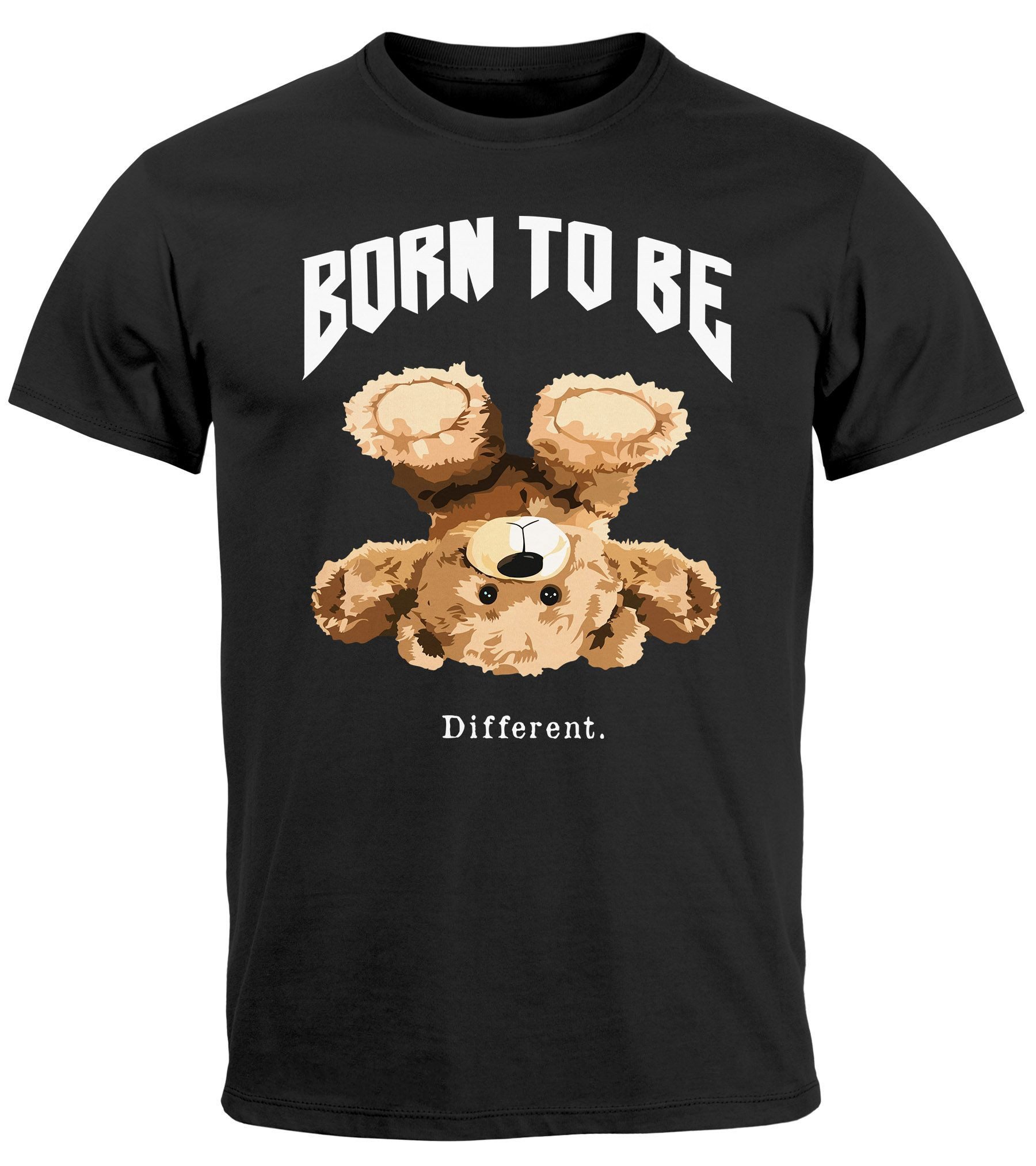 Neverless Print-Shirt Herren T-Shirt Printshirt Born günstig online kaufen