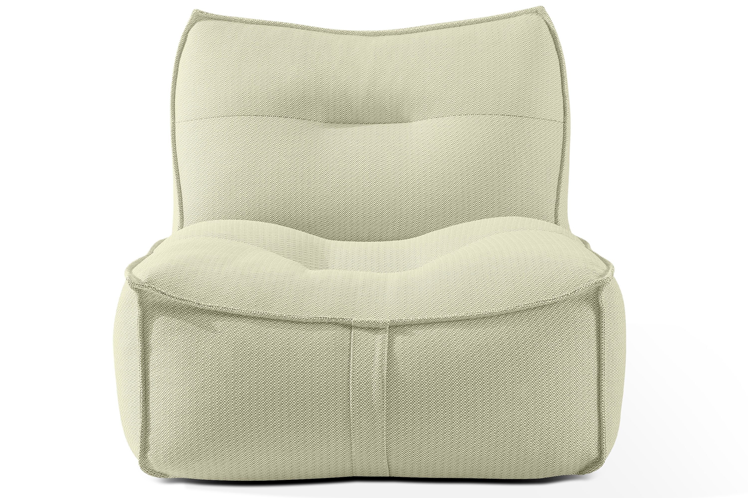 KONSIMO® Gartenlounge-Set LOVIA Gartenmöbel-Set, Modern, Premiumqualität aus EU, (3-tlg., wetterbeständig, rutschfeste Unterseite, ultra-robuste Griffe), hochwertiger Sitzkomfort, mit integrierter Schutzhülle