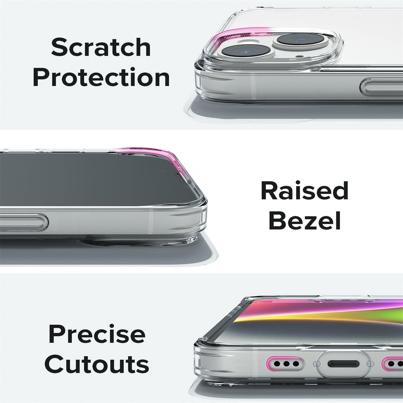 CoolGadget Handyhülle Transparent Ultra Slim Case für Apple iPhone 14 Plus 6,7 Zoll, Silikon Hülle Dünne Schutzhülle für iPhone 14 Plus Hülle