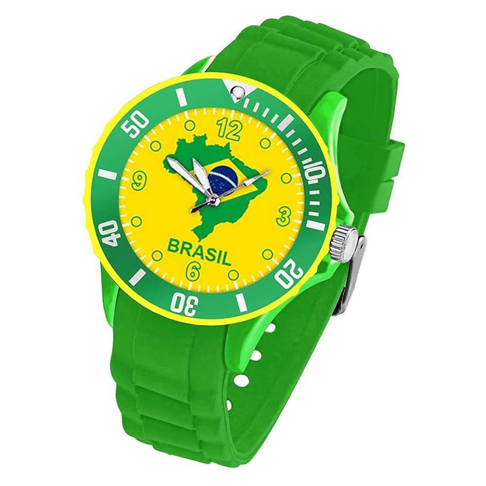 Taffstyle Quarzuhr Fußball WM Fan Armbanduhr Länderflaggen Silikonuhr Quarz Unisex, (Sportliche Fußballuhr mit Länderflaggen und flexiblem Silikonarmband), ideal auch als Geschenk