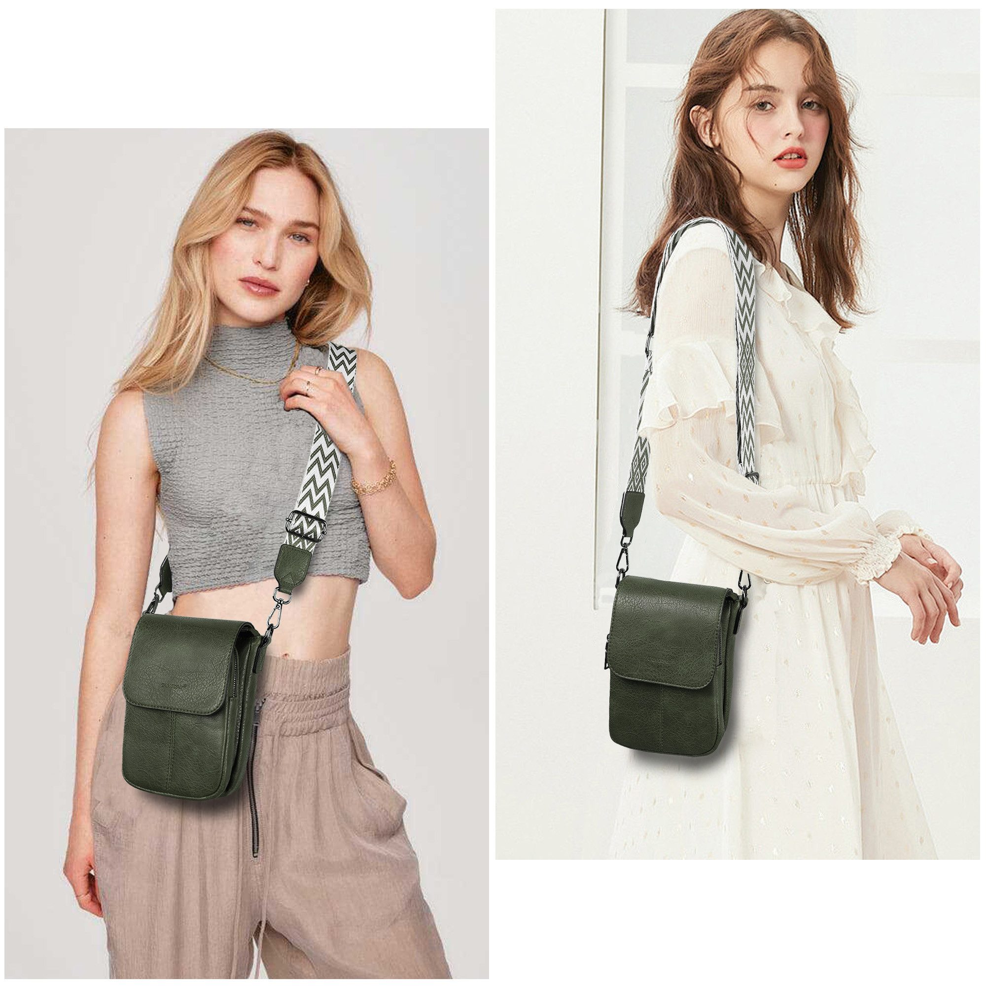 Defe Umhängetasche Damen Handy Crossbody Bag günstig online kaufen