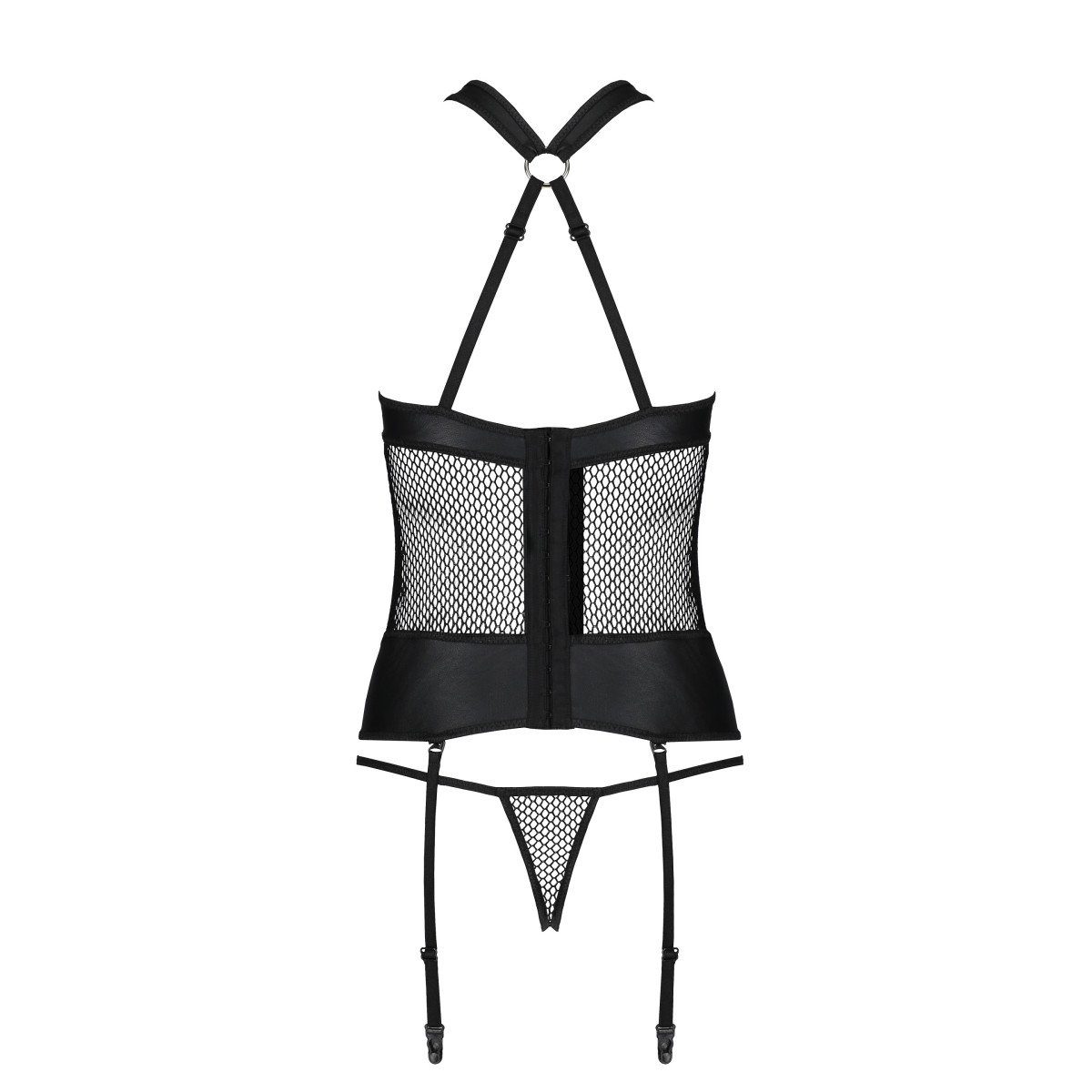 black Passion-Exklusiv & Corsage (L/XL,S/M,XXL) Amanda corset thong PE -