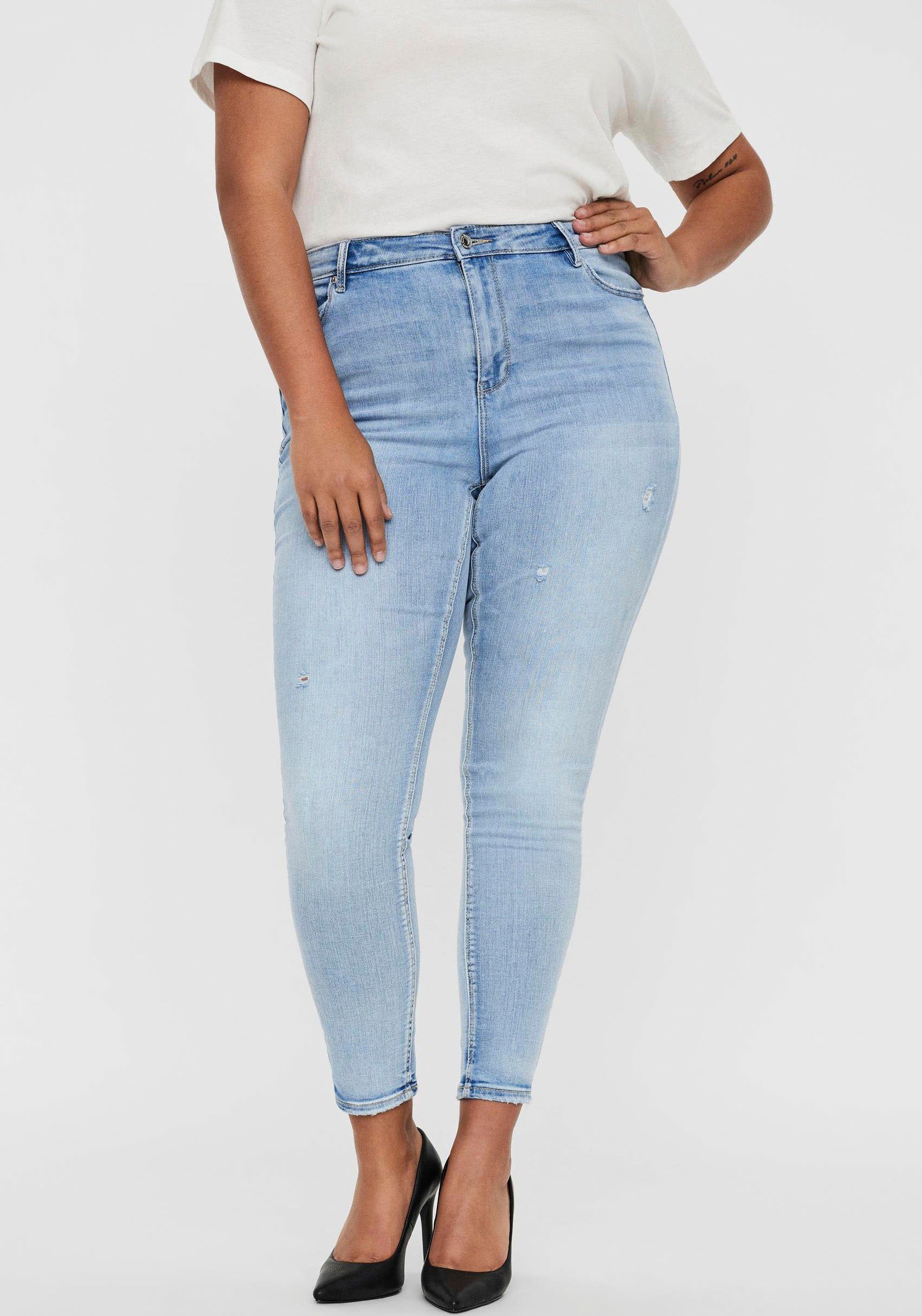 Vero Moda Curve Skinny-fit-Jeans VMPHIA HR SKINNY J GU3162 CURVE NOOS | Stretchjeans