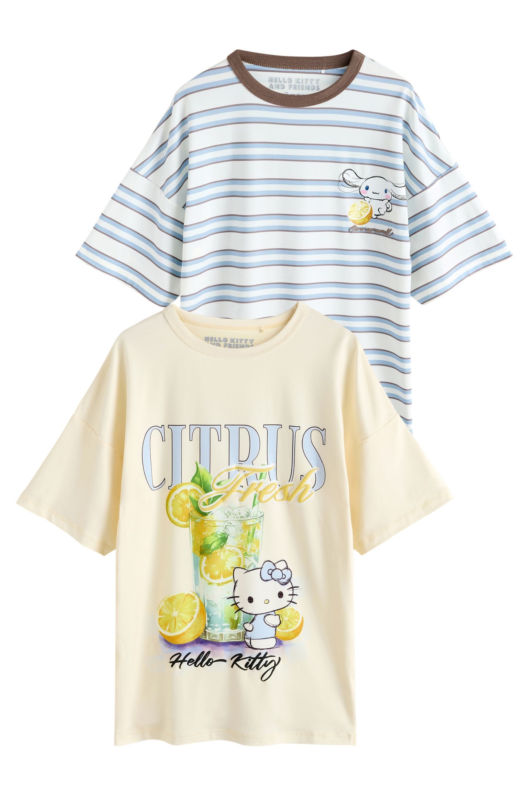 Next Nachthemd Hello Kitty Nachthemden im 2er-Pack (2-tlg)