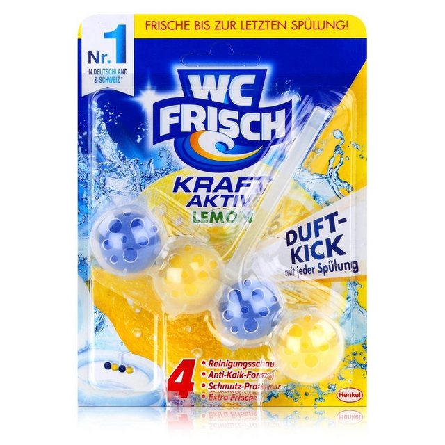 WC Frisch Henkel WC Frisch Kraft Aktiv Lemon mit 4-facher Aktivstoff-Kombination WC-Reiniger