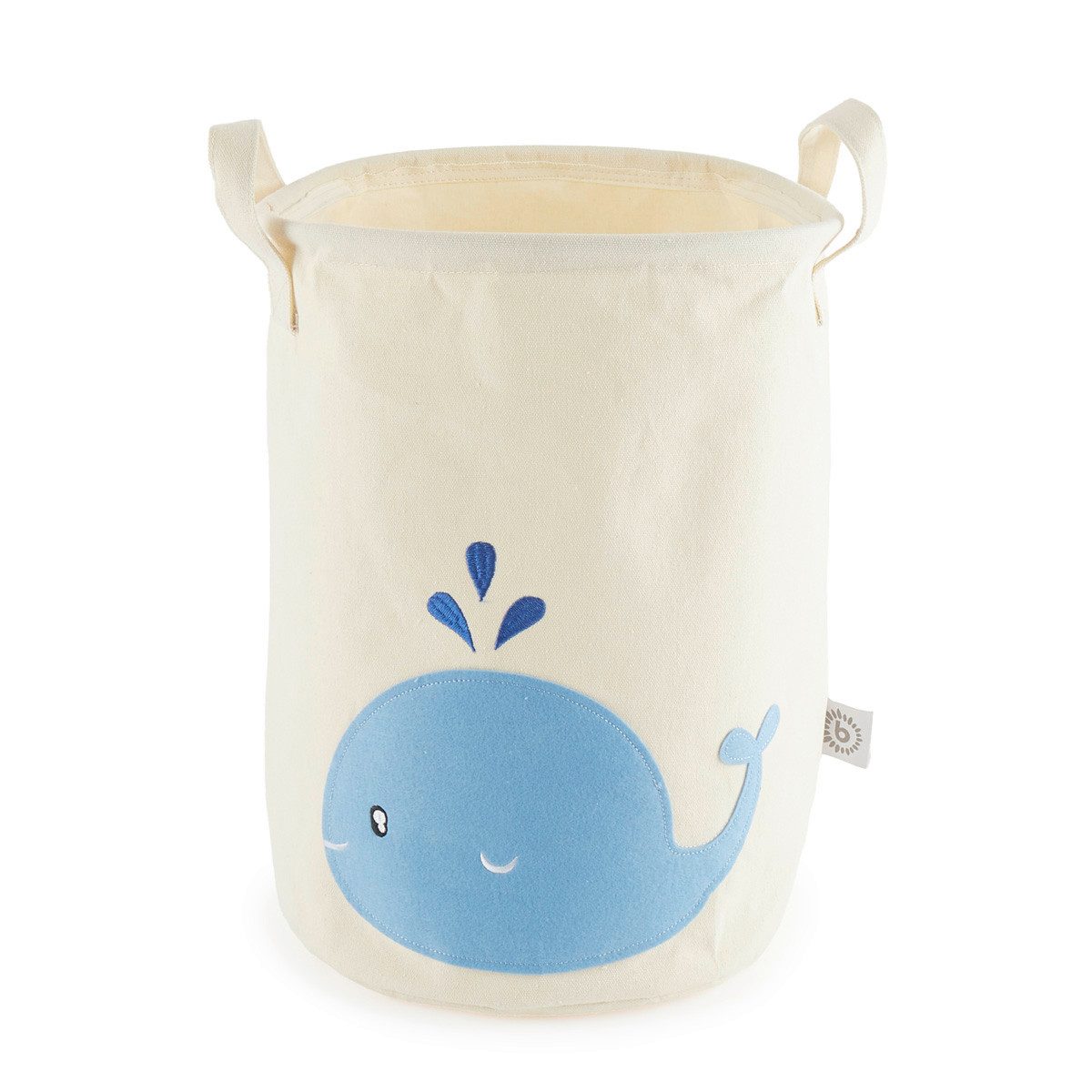 BIECO Wäschetasche Wäschekorb Baby Aufbewahrungskorb Kinder Baumwolle Wasserabweisend