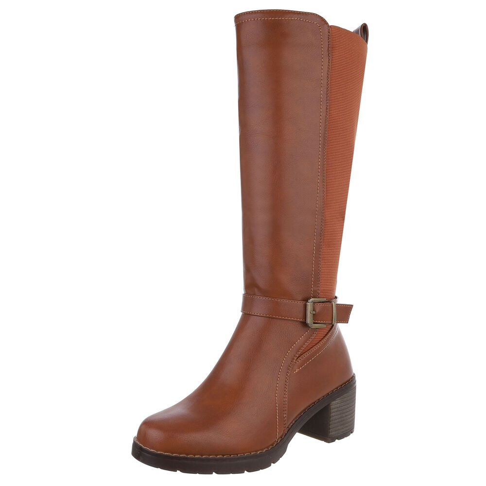 Ital-Design Damen Freizeit Stiefel (88577557) Blockabsatz günstig online kaufen