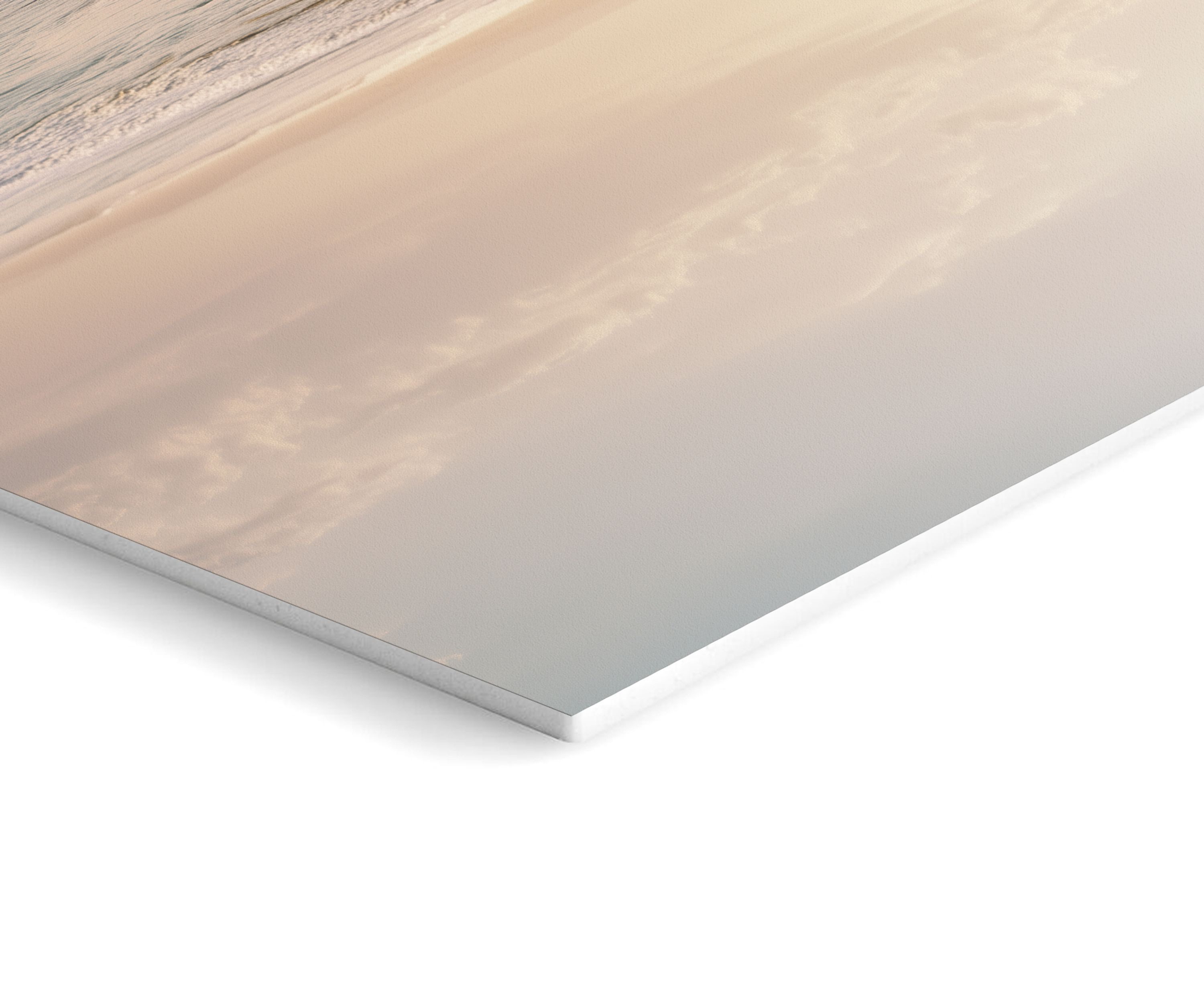 artissimo Mehrteilige Bilder Wandbilder-Set 3er-Set / maritime Wanddeko / Wohnzimmer, Strand und Meer: Dünengras und Strandlandschaft in beige – Bild 4 von 5