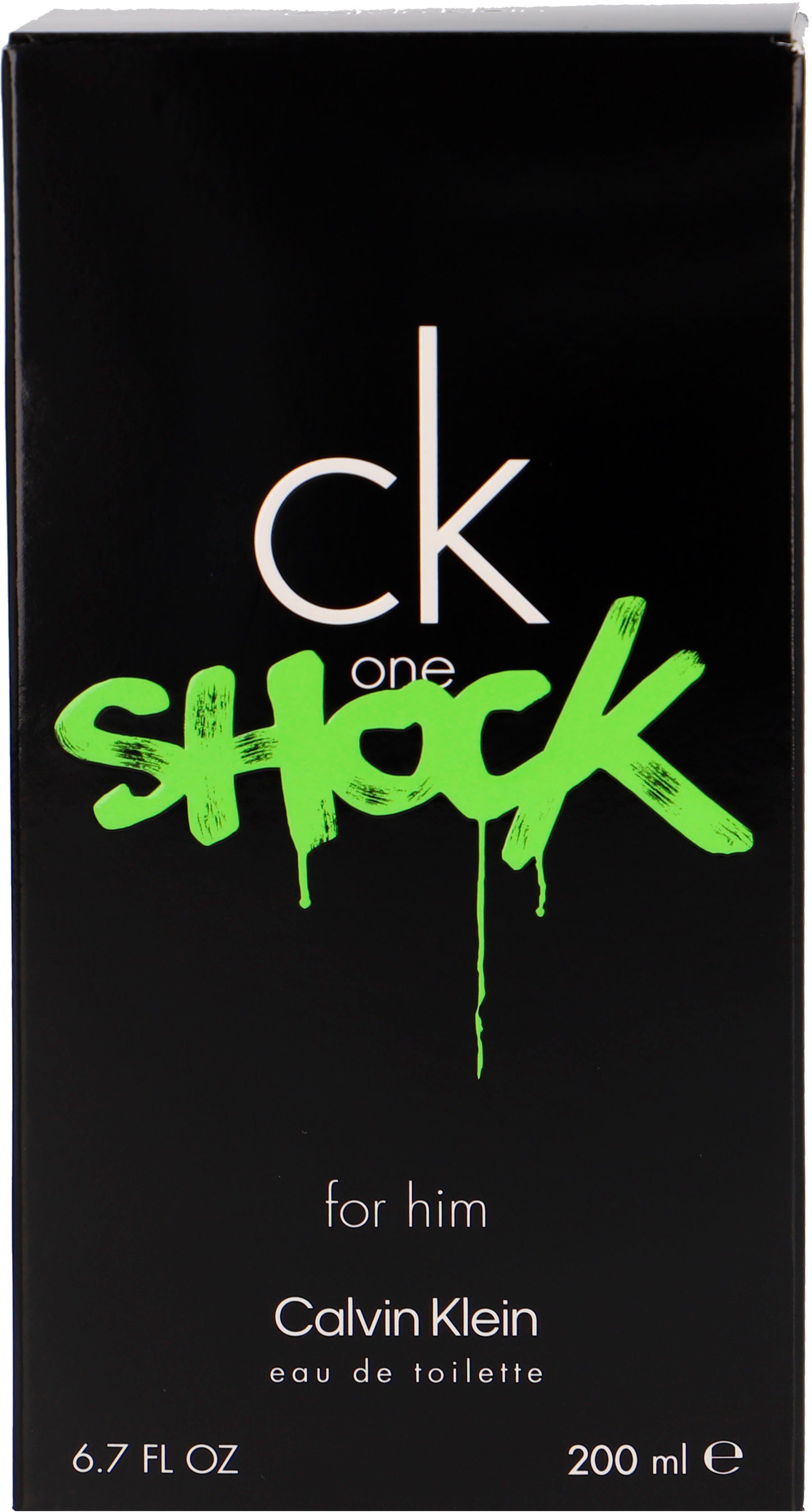 Calvin Klein Eau de Toilette ck one Shock Him, mit orientalischem Akzent