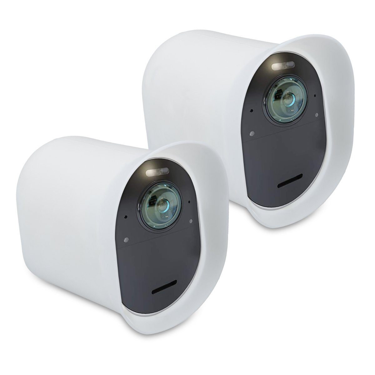 kwmobile Kameratasche 2x Hülle für Arlo Ultra / Arlo Pro 3 / Pro 4, Silikon  Security Camera Cover Schutzhülle Kamera