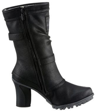 Mustang Shoes Winterstiefel mit trendigen Metallic-Details