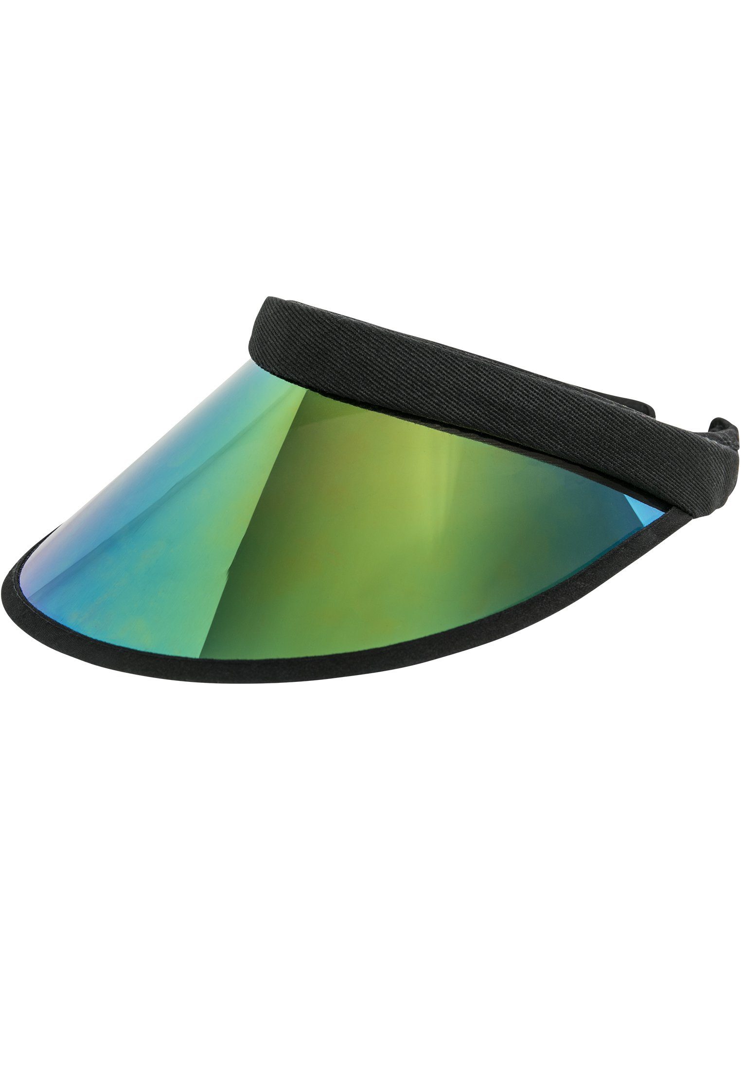 CLASSICS black/multicolour Snapback Holographic Visor Cap URBAN Accessoires