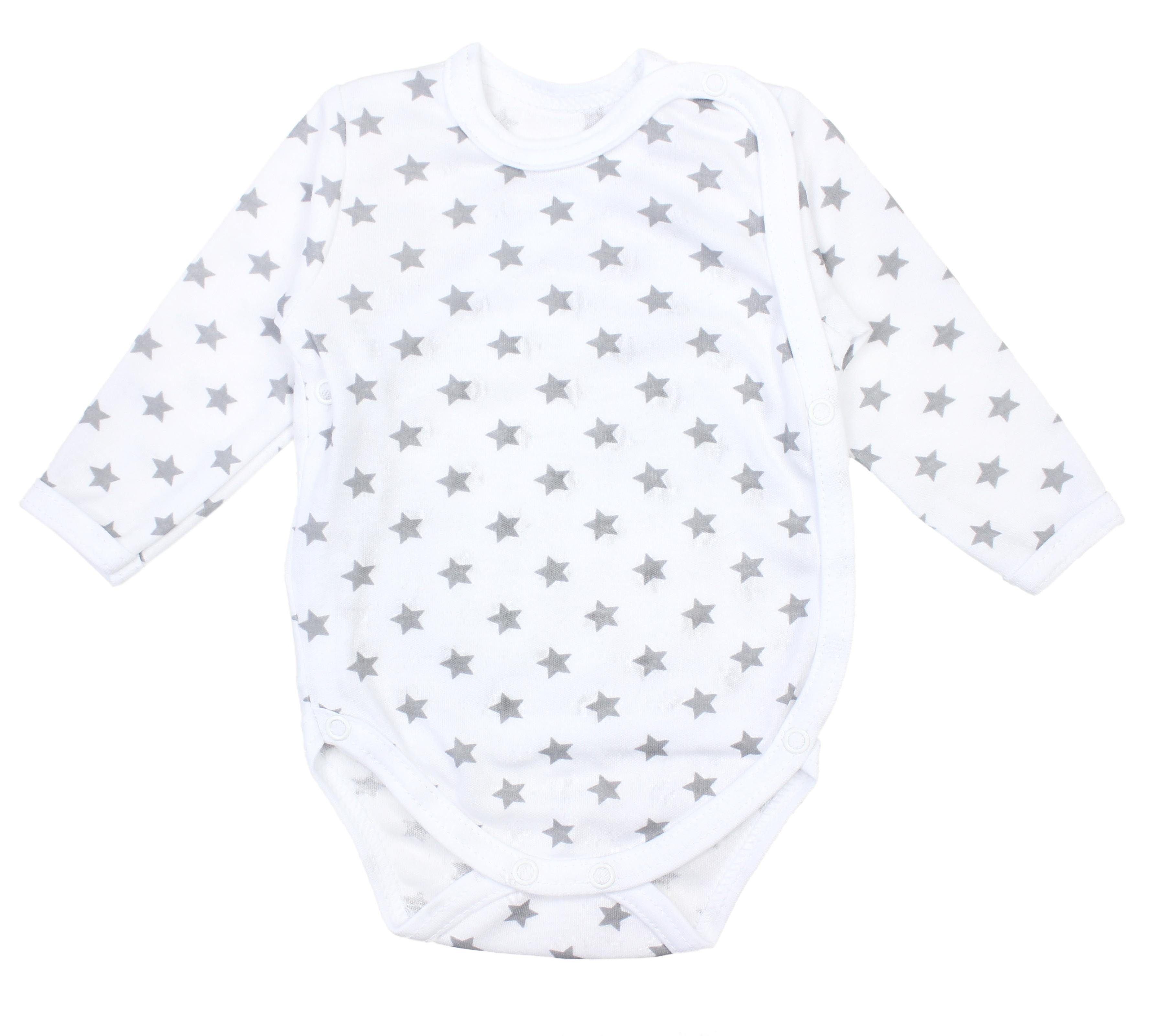 TupTam TupTam Wickelbody Unisex Wickelbody Mehrfarbig 5er Print Baby Pack Langarm Uni /