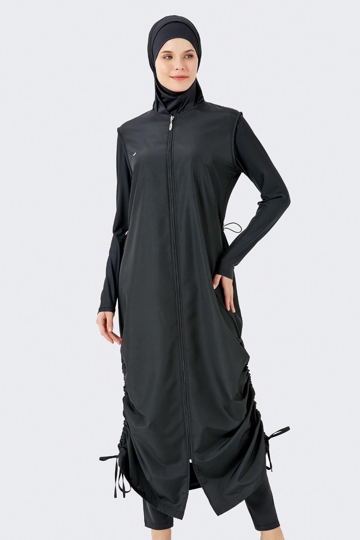 C&CITY Badeanzug Vollständige Abdeckung 5-teiliges Badeanzug-Set