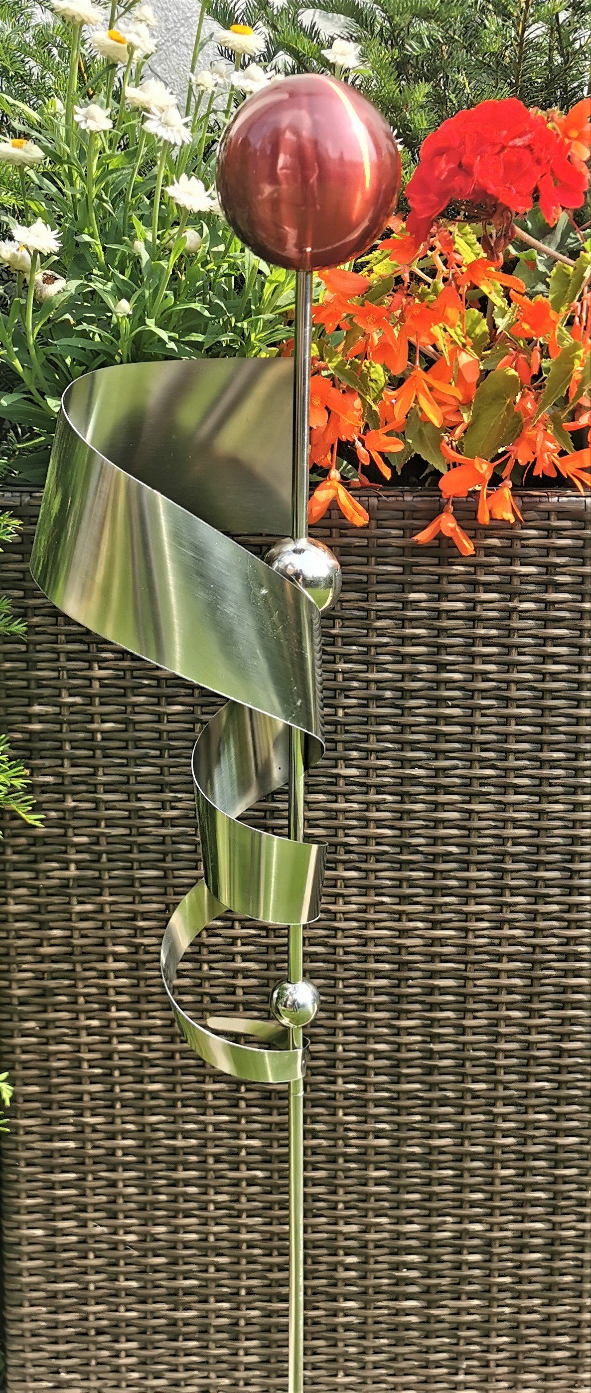 Jürgen Bocker GartenAmbiente Gartenstecker Skulptur Kari 120 cm