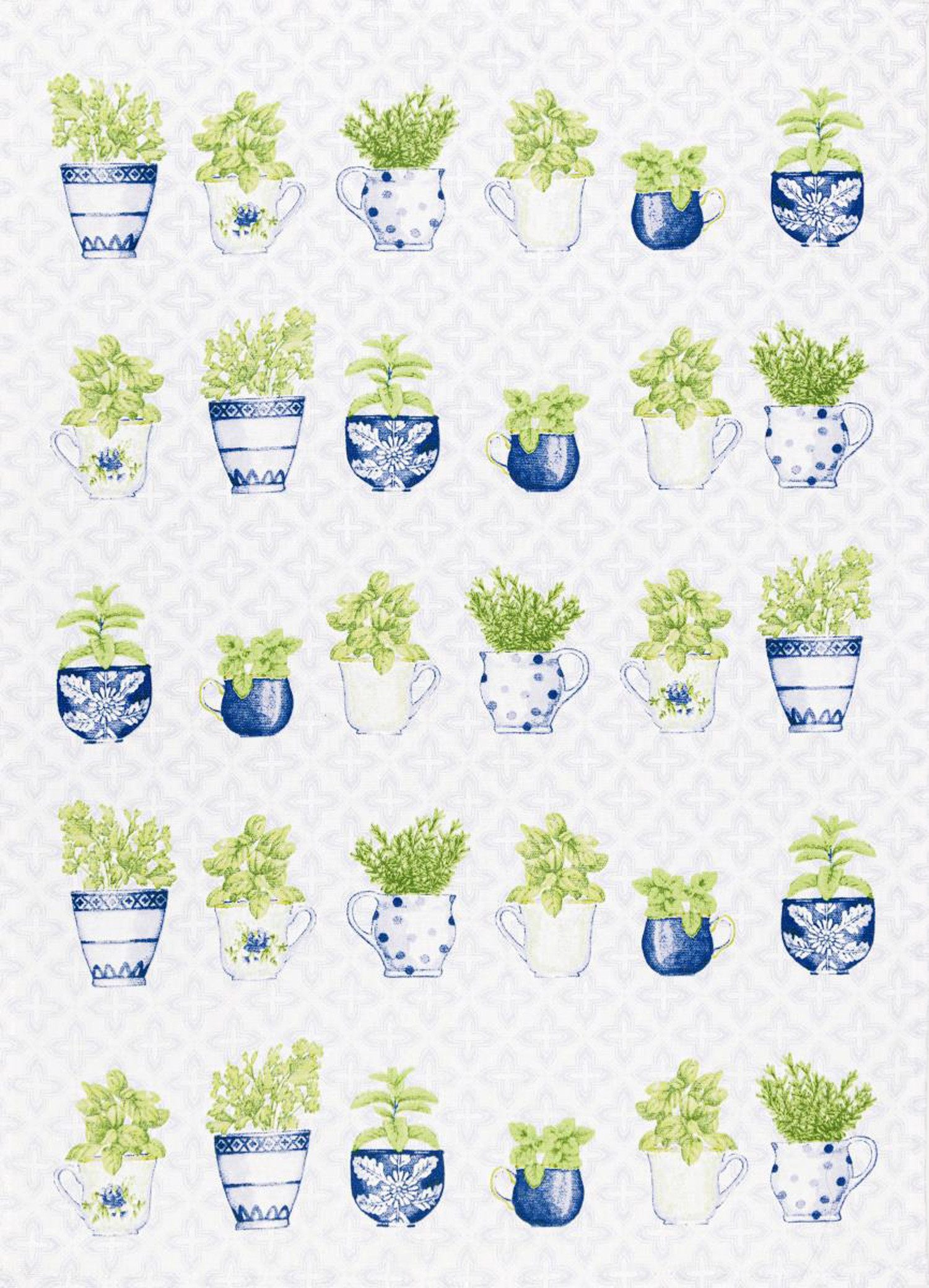 Kracht Geschirrtuch Gartenkräuter, (3-tlg., 3-teilig), 3er Pack Geschirrtüc günstig online kaufen