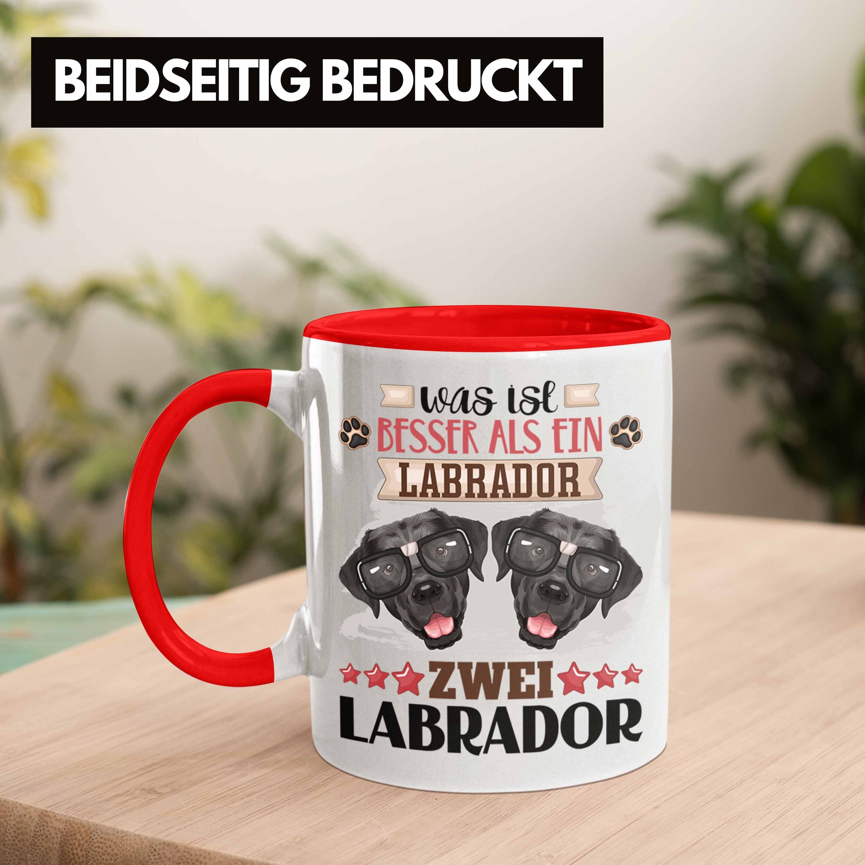 Besitzer Ist Trendation Geschenkidee Rot Labrador Tasse Tasse Was Geschenk Lustiger Spruch