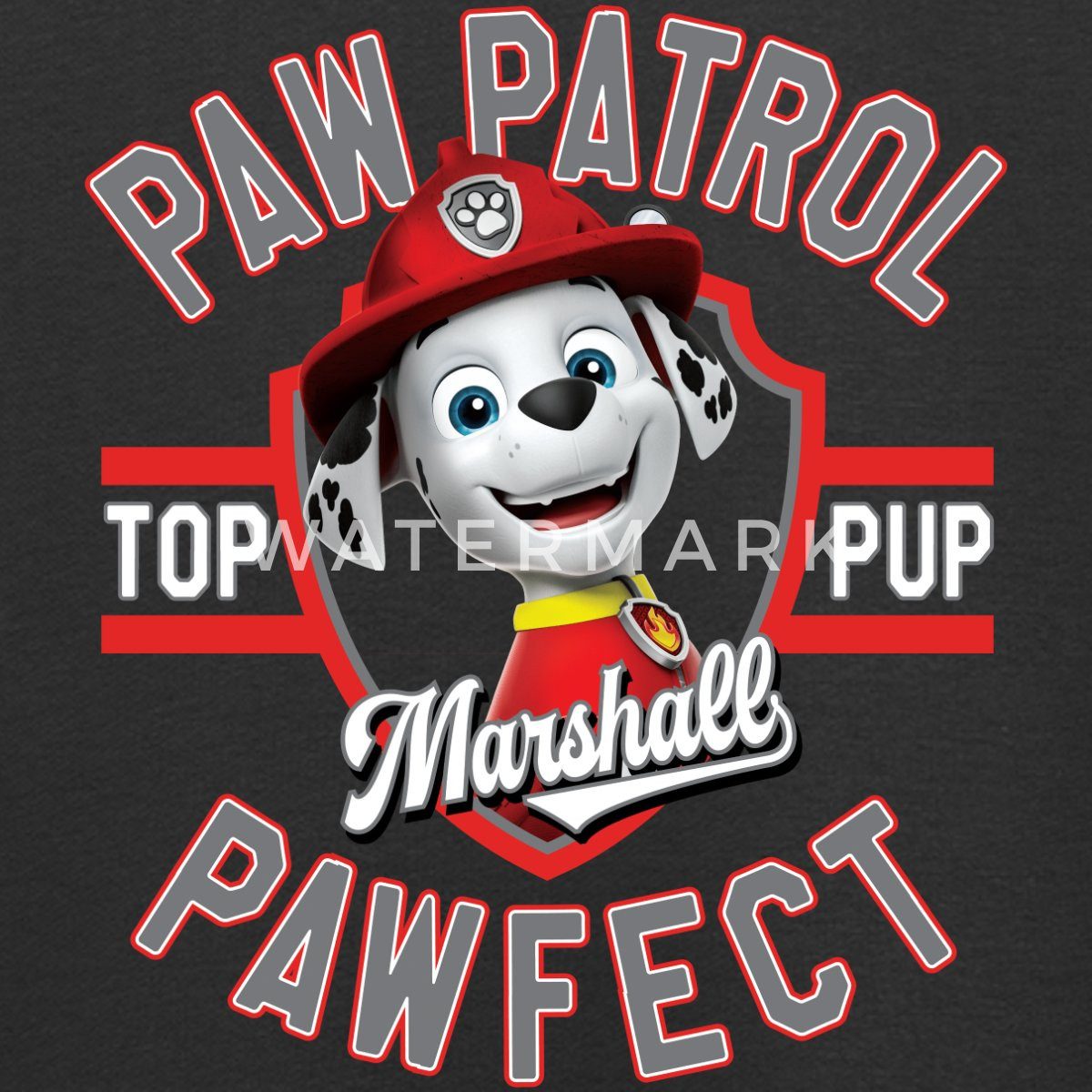 Spreadshirt Sweatshirt Paw Patrol Marshall Pawfect Feuerwehrhund Kinder Premium Pullover (1-tlg)