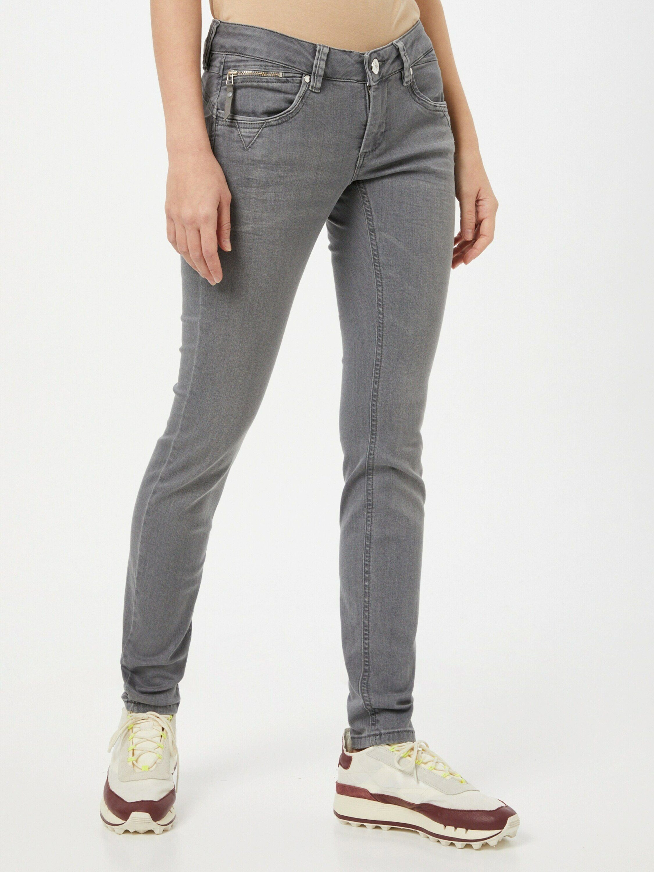 GANG Slim-fit-Jeans Nikita Details (1-tlg) Plain/ohne