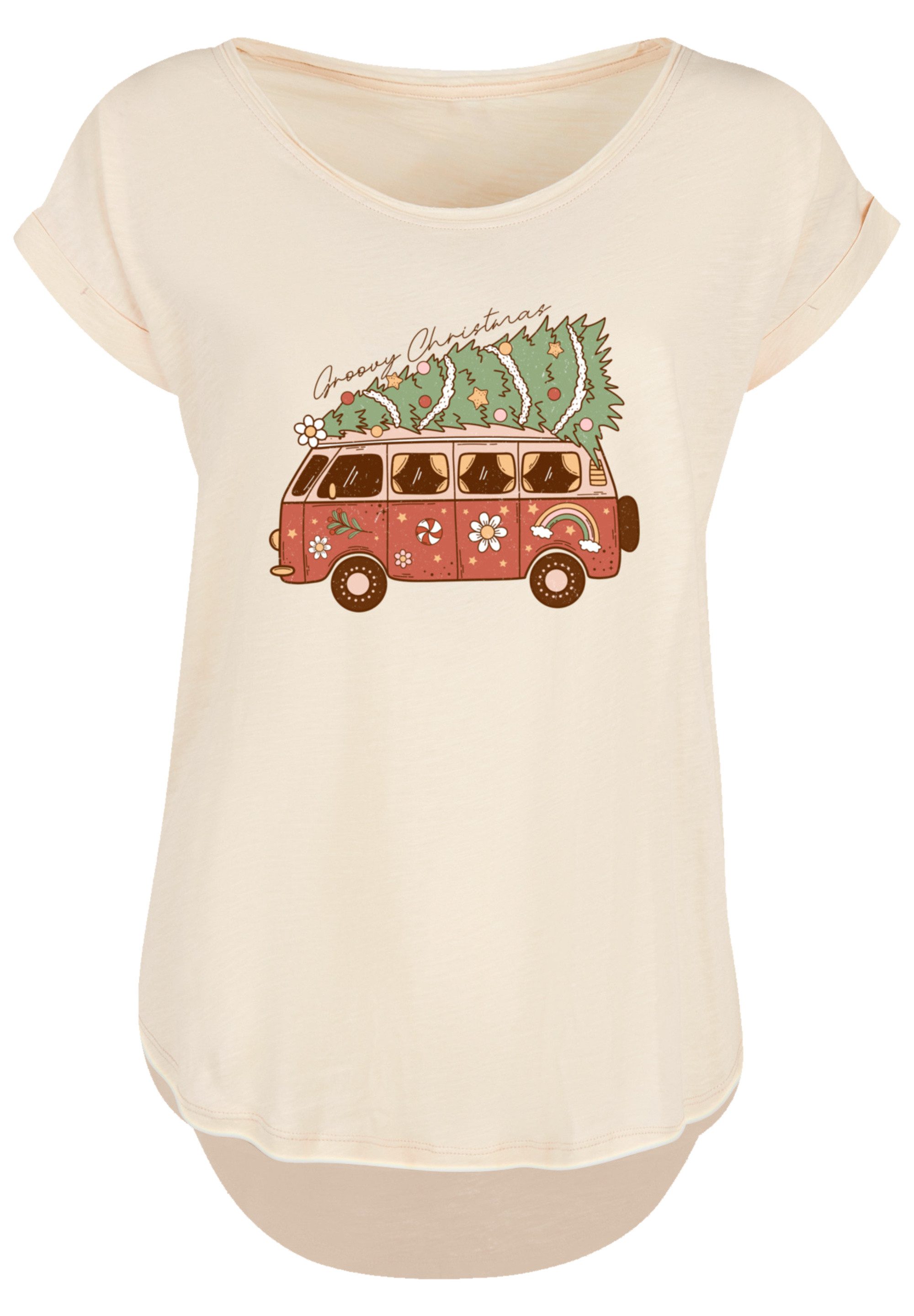 F4NT4STIC T-Shirt Groovy Weihnachten Camper Van günstig online kaufen