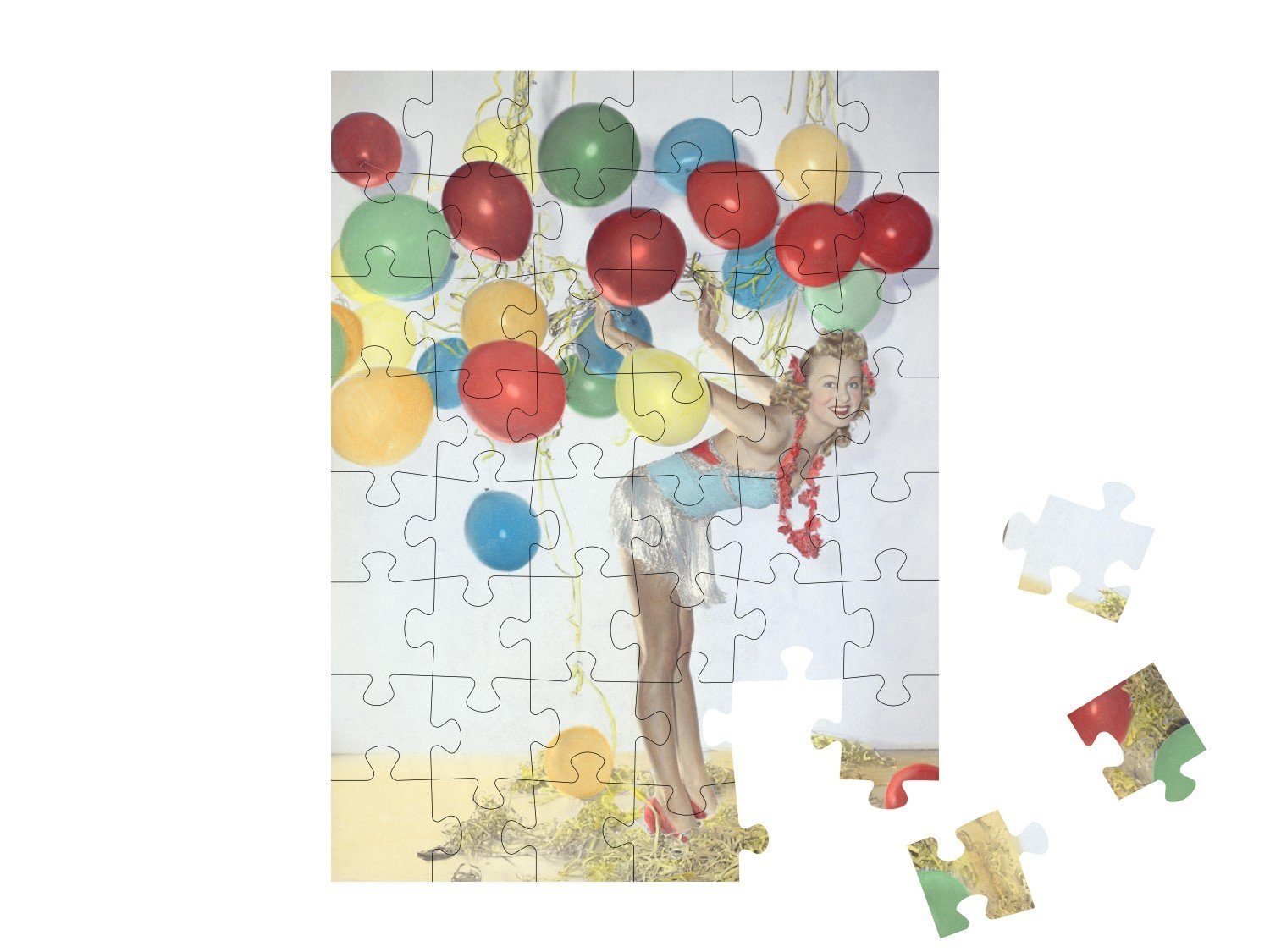 puzzleYOU Puzzle Unternehmerischer Geist, Puzzleteile, 48 puzzleYOU-Kollektionen
