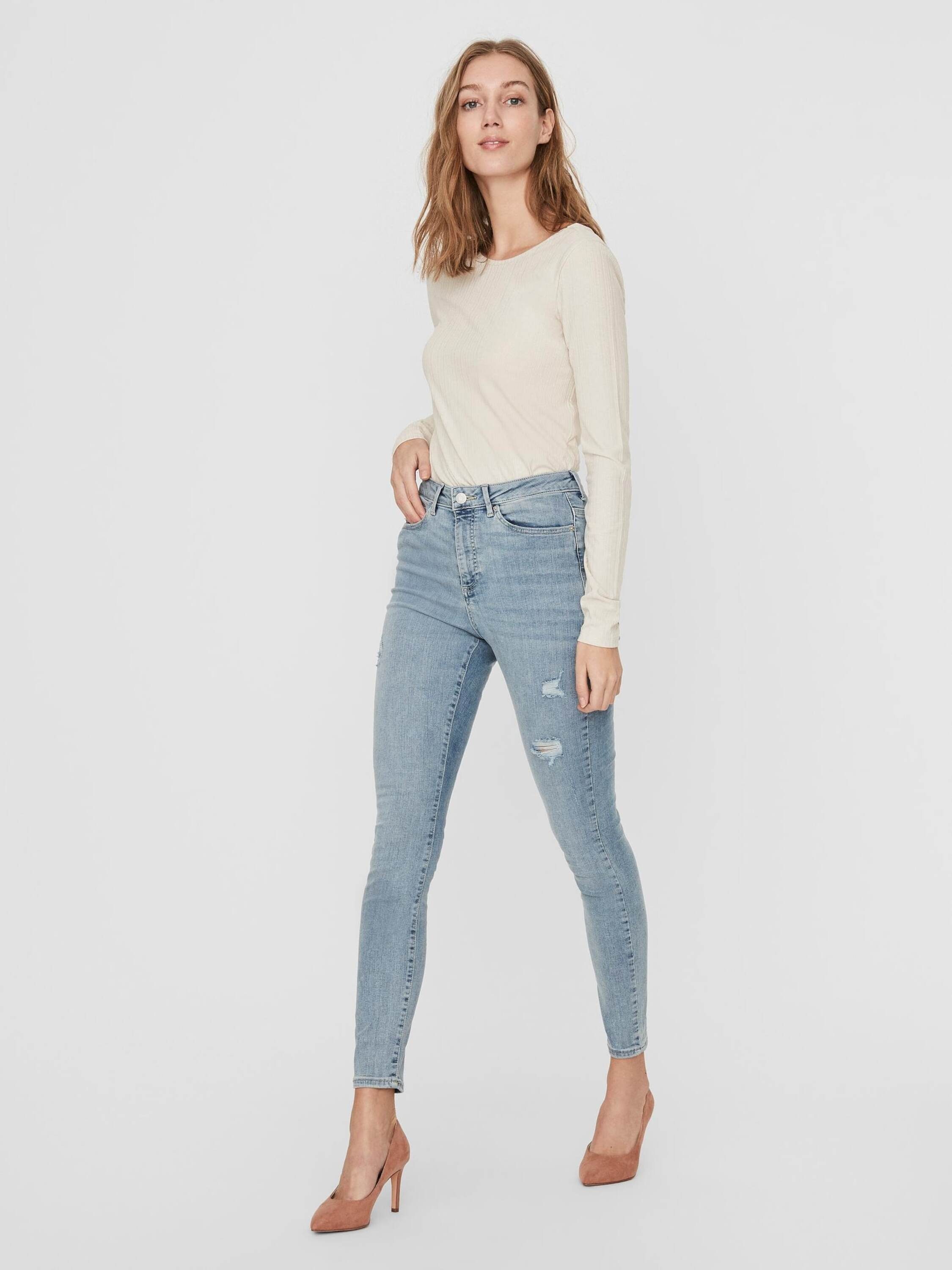 Vero Moda High-waist-Jeans Sophia (1-tlg) Plain/ohne Details