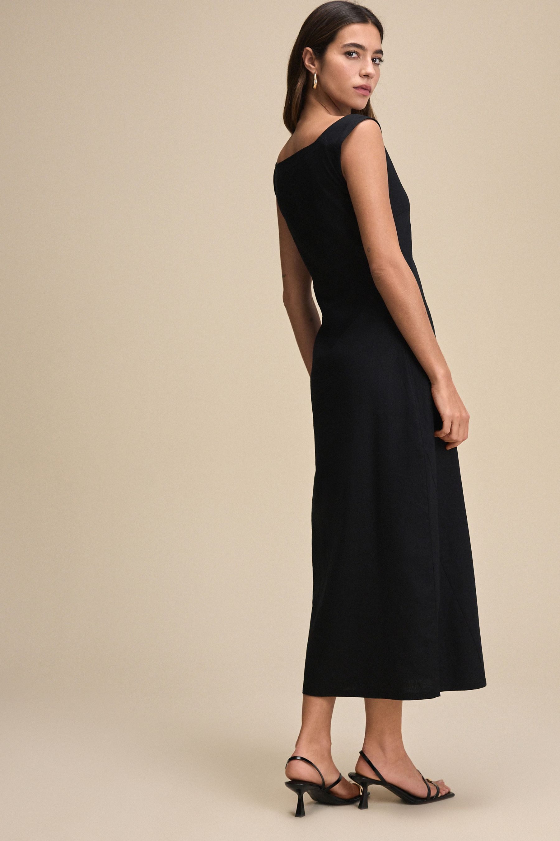 Next Maxikleid Maxikleid mit U-Boot-Ausschnitt aus günstig online kaufen