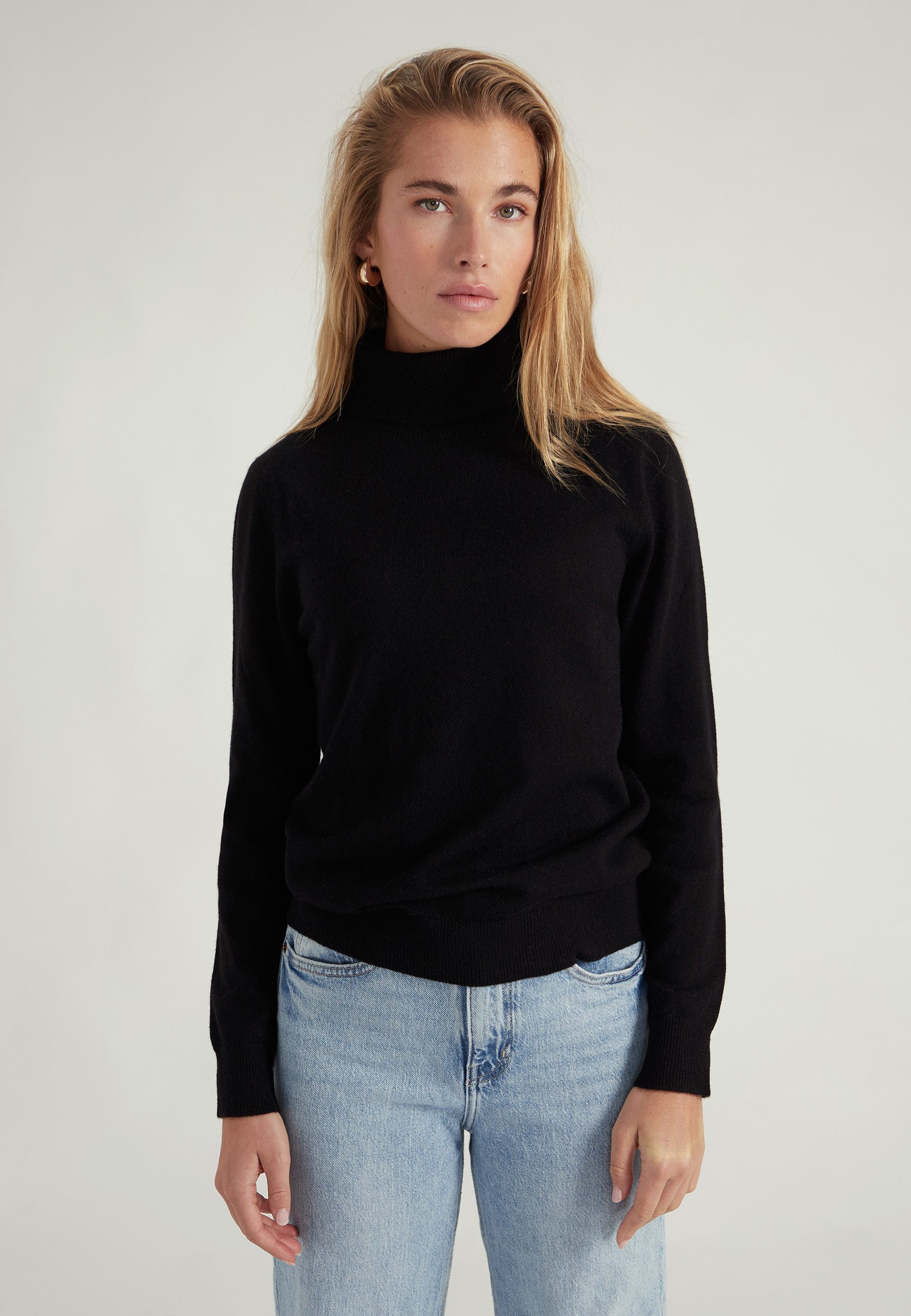 Style & Republic Kaschmirpullover Rollkragenpullover Slim günstig online kaufen