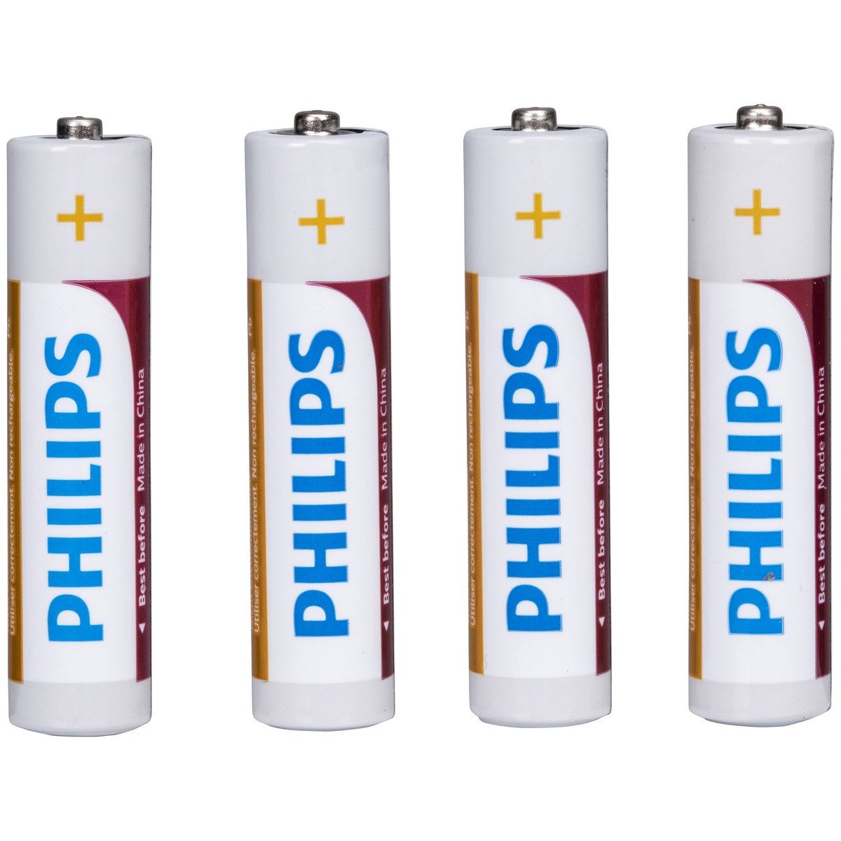 Philips Philips AAA Batterien 4er Batterie