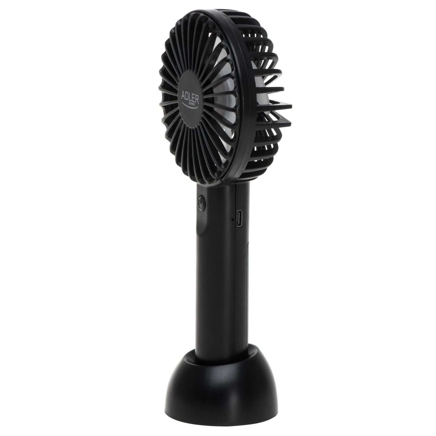 Adler Handventilator AD 7338, für Büro, Reisen und Zuhause, 3 Geschwindigkeitsstufen