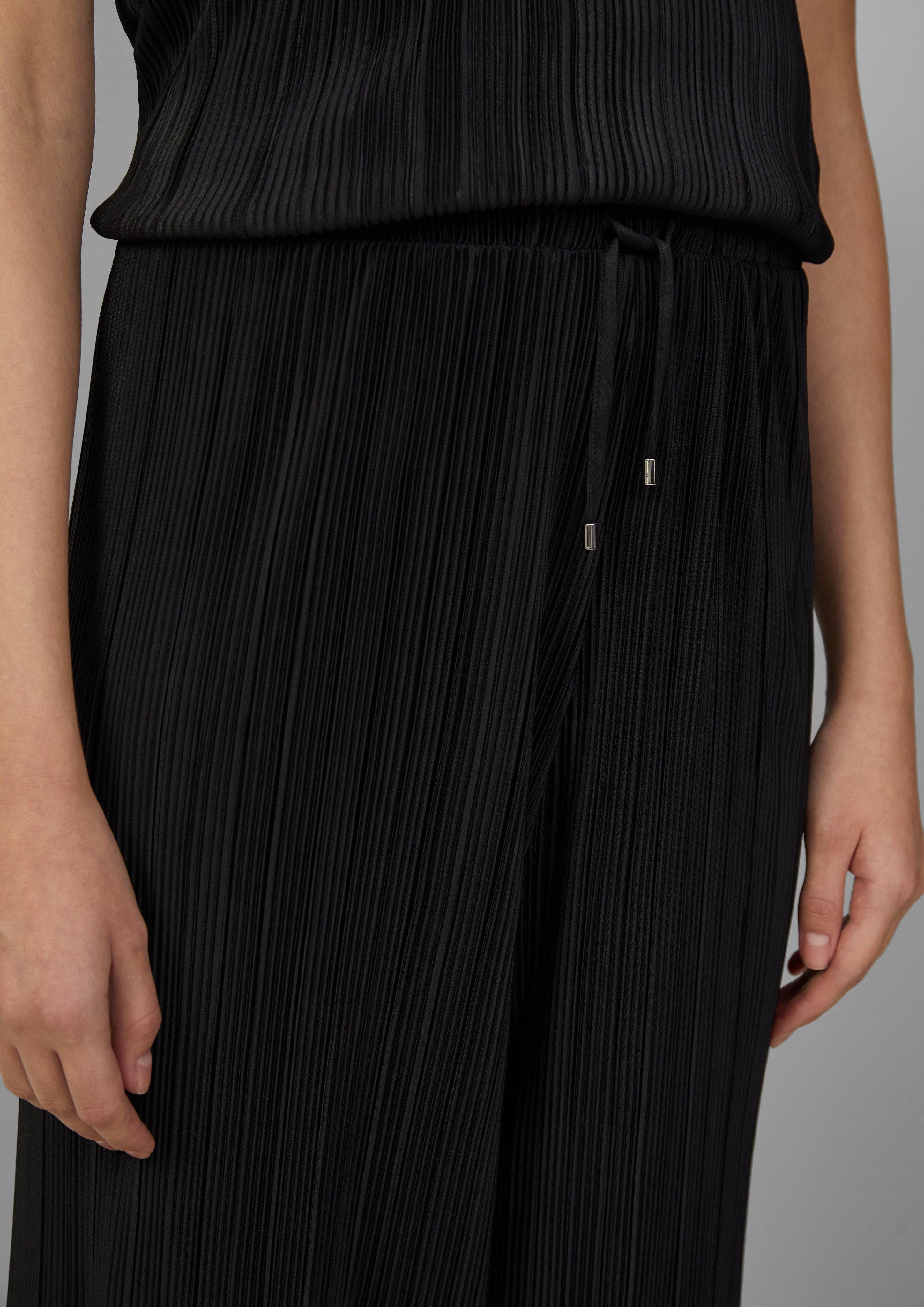 s.Oliver Stoffhose Plissierte Wide-Leg-Hose im Relaxed günstig online kaufen