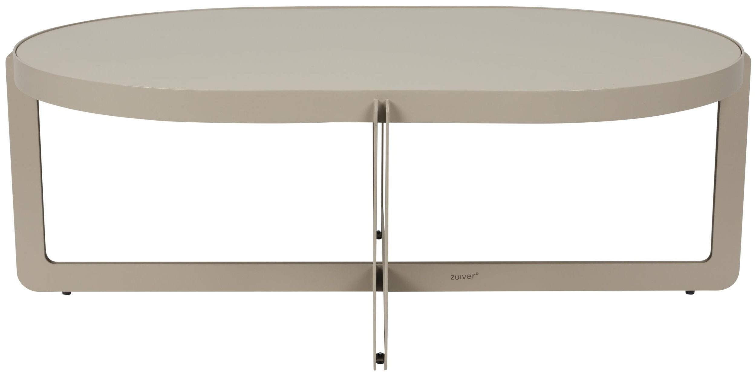 Zuiver Couchtisch Couchtisch CENTRE OVAL Beige von Zuiver 102 x 68 cm