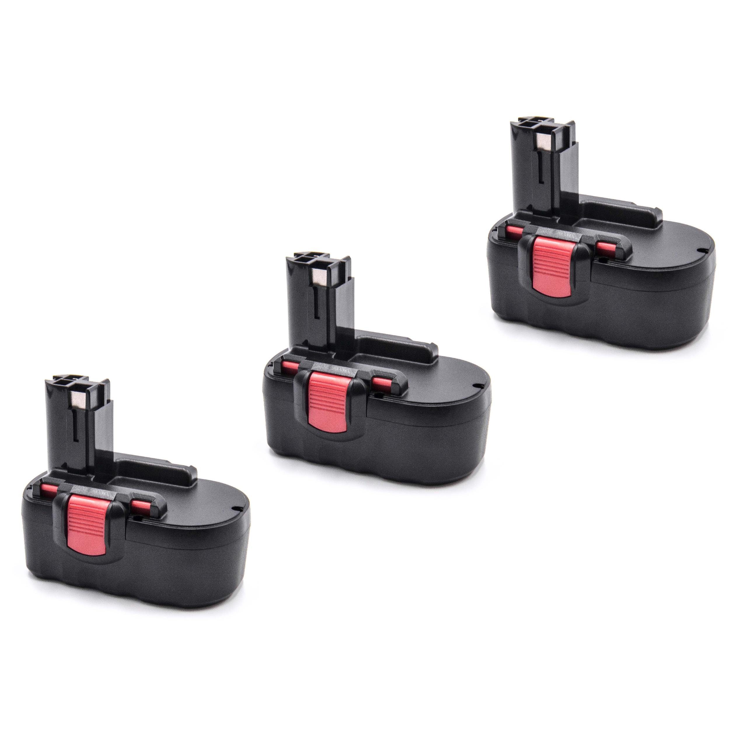 vhbw passend für Bosch 13618, 13618-2G, 15618, 1644, 1644-24, 1644B-24, Akku 3000 mAh