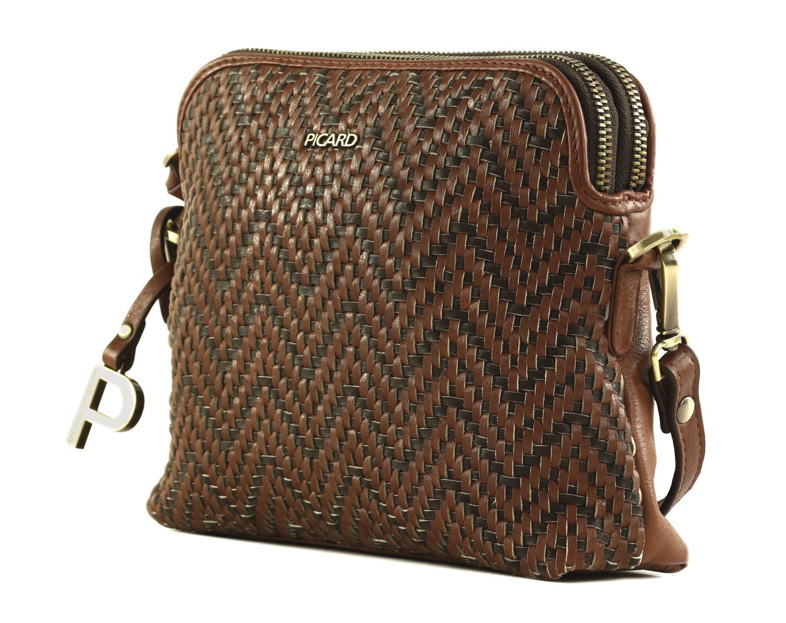 Picard Schultertasche Shoulderbag, aus echtem Rindsleder