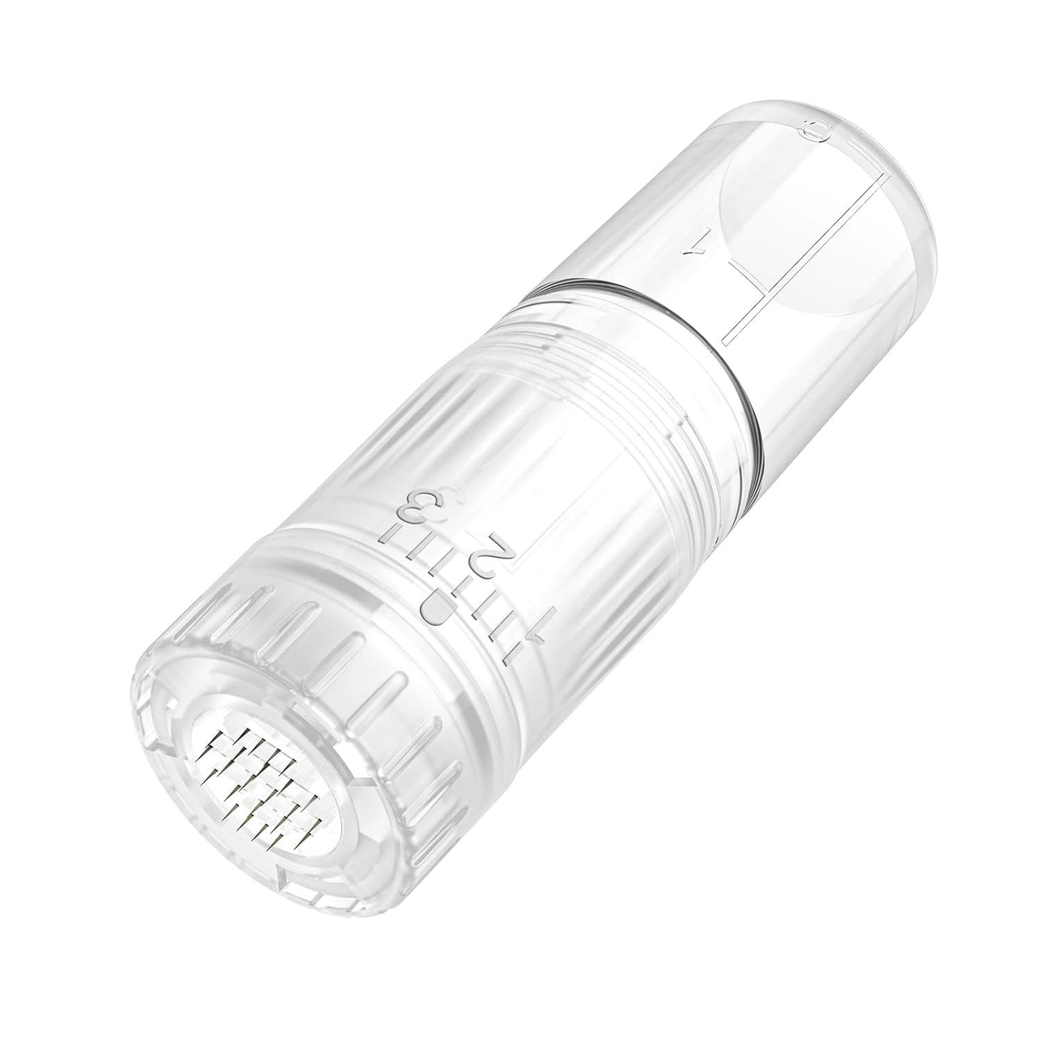 COOL-i ® Dermaroller Microneedling Pen mit Serum-Auftrag – Kabelloser, 5 Stufen, Serum gleichmäßig auf Gesicht und Körper auftragen.A3