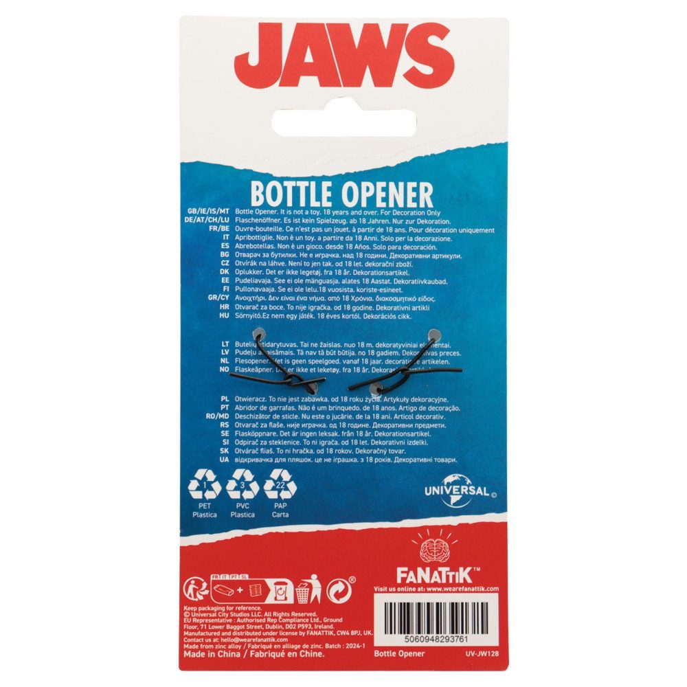 Fanattik Flaschenöffner Jaws Flaschenöffner 50th Anniversary Shark