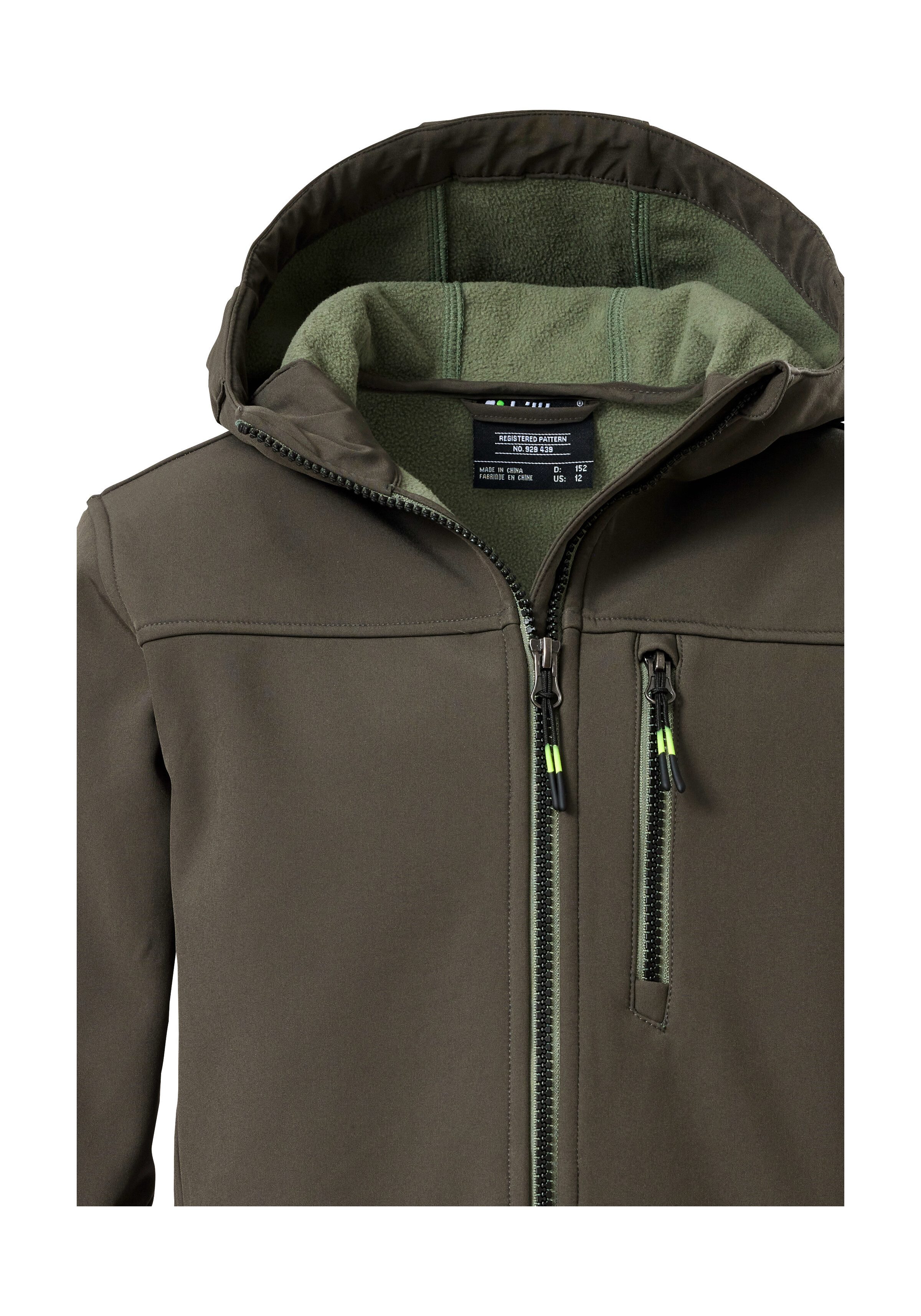 Killtec Softshelljacke Jungen Softshelljacke Wasserabweisende Softshelljacke mit Fleece und verstellbaren Details