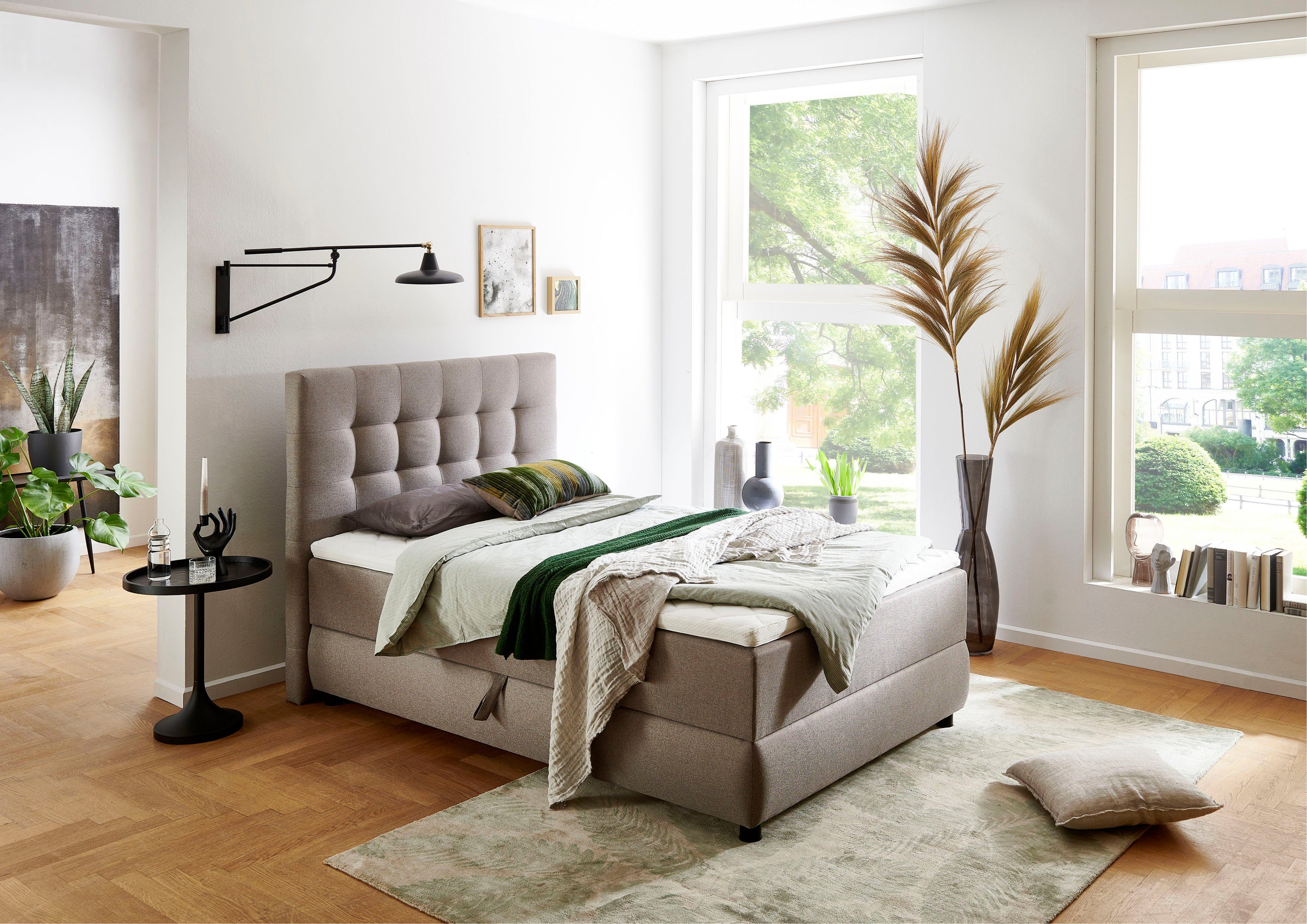 ATLANTIC home collection Boxbett LILO, inkl. Bettkasten und Topper