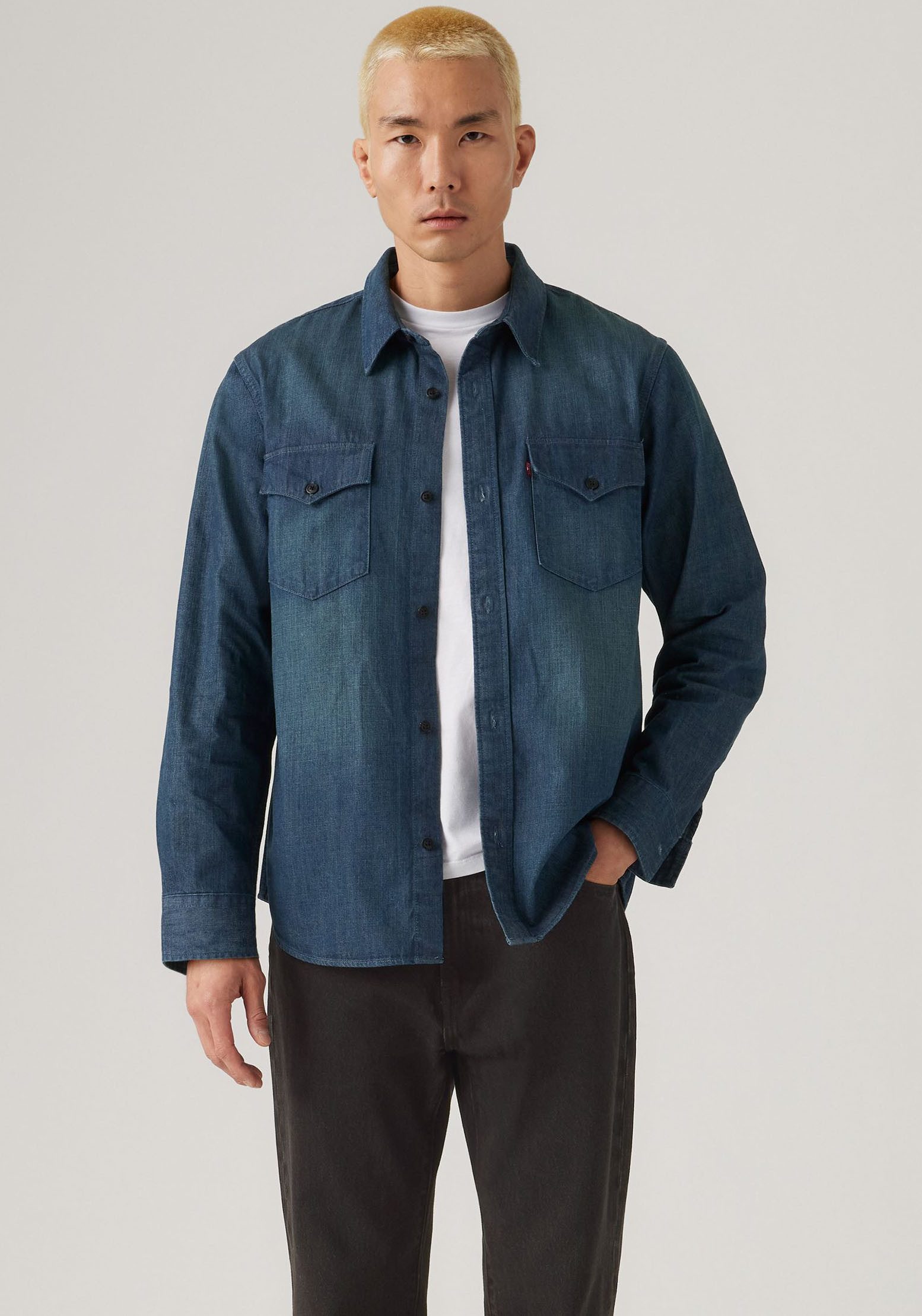 Levi's® Jeanshemd RELAXED FIT WESTERN im Western-Stil günstig online kaufen