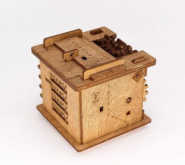 iDventure Spiel, Puzzlebox Cluebox - Schrödinger's Katze - interaktive Box mit Rätseln