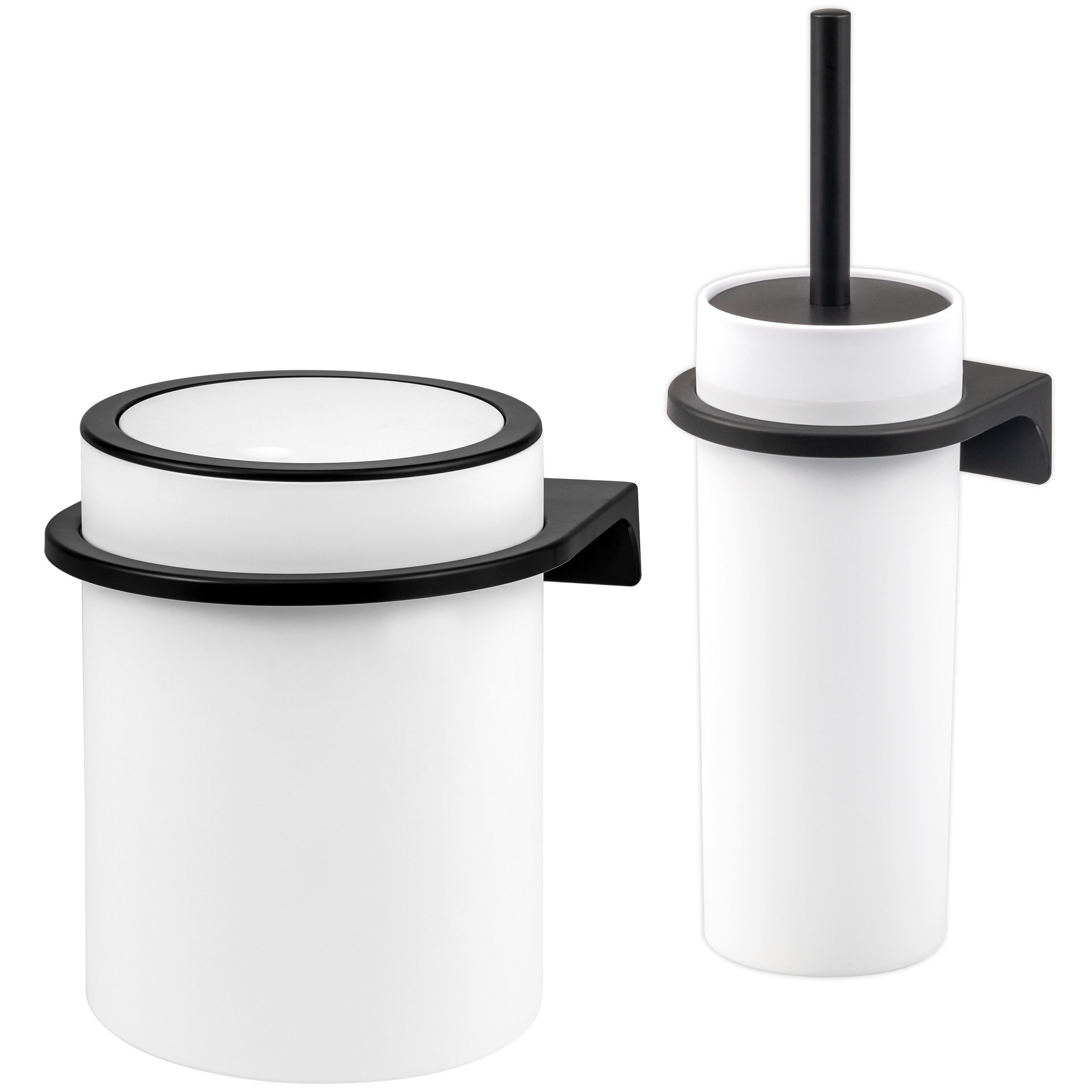 bremermann Badaccessoire-Set 2tlg. Bad-Set SAVONA Softtouch inkl. Wandhalterung, 2 tlg.