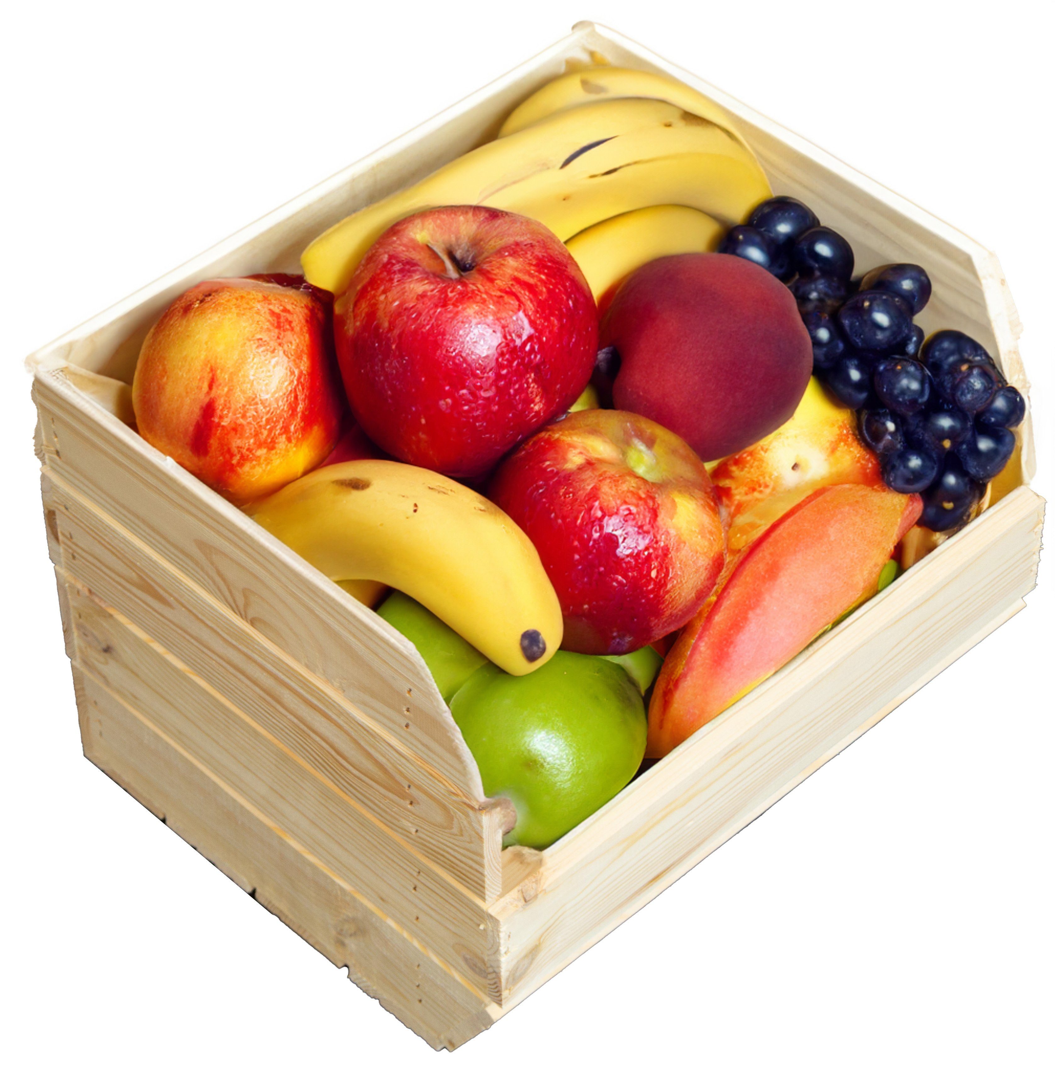 Kistenkolli Altes Land Allzweckkiste Küchenregal Olaf 40x33x30 cm natur Gemüsekiste Obstkiste (Spar-Set, 1er Set)
