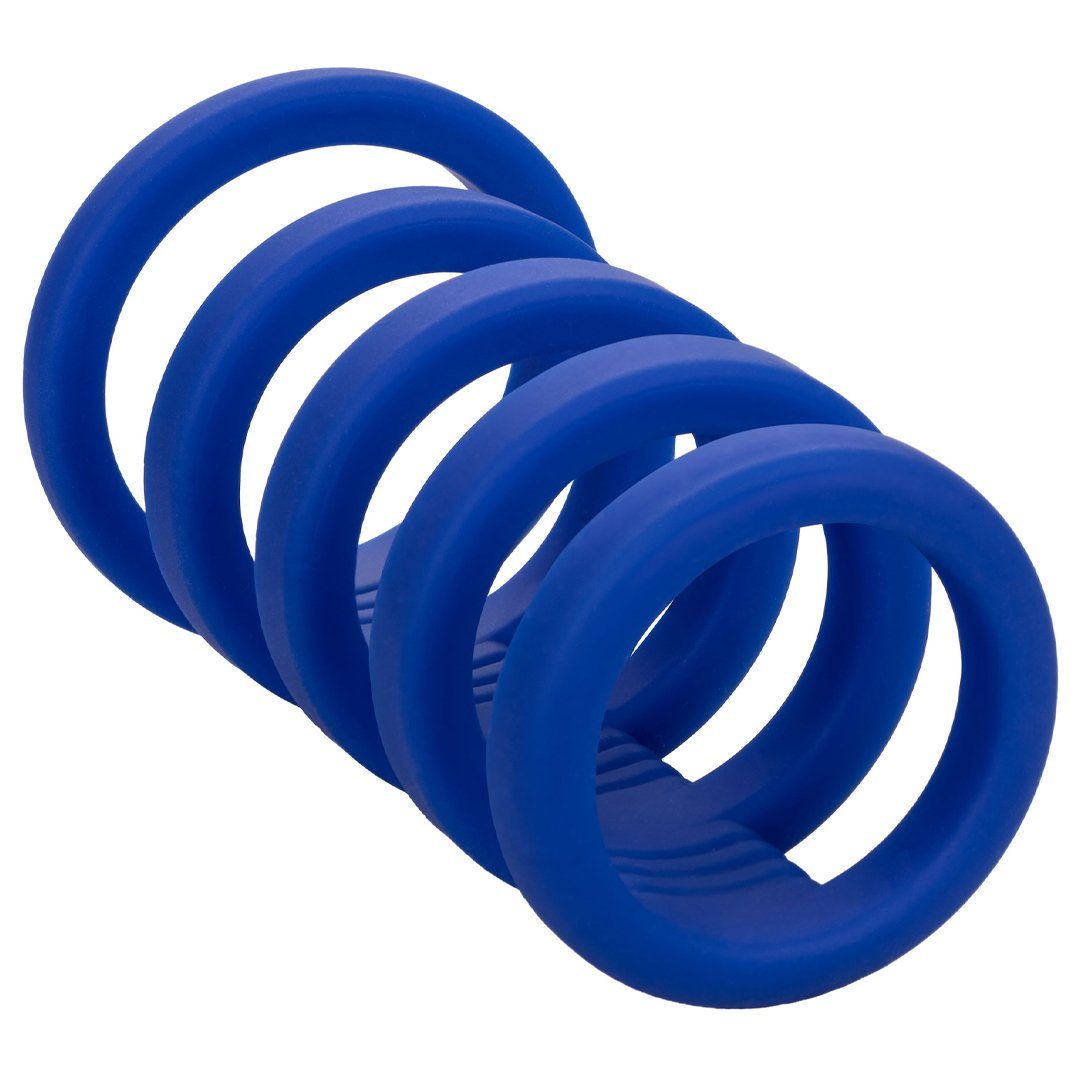 Penis-Ring blau Multi - Hülle Calexotics Penisring