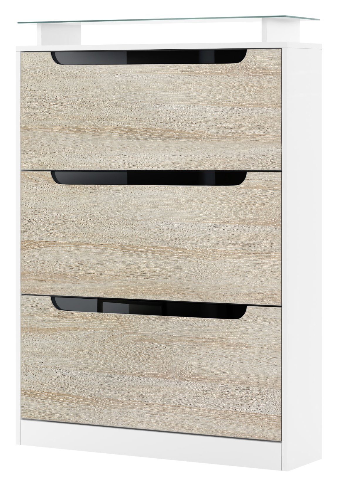 Vladon Schuhschrank Space (Schuhkipper, für 24 günstig online kaufen