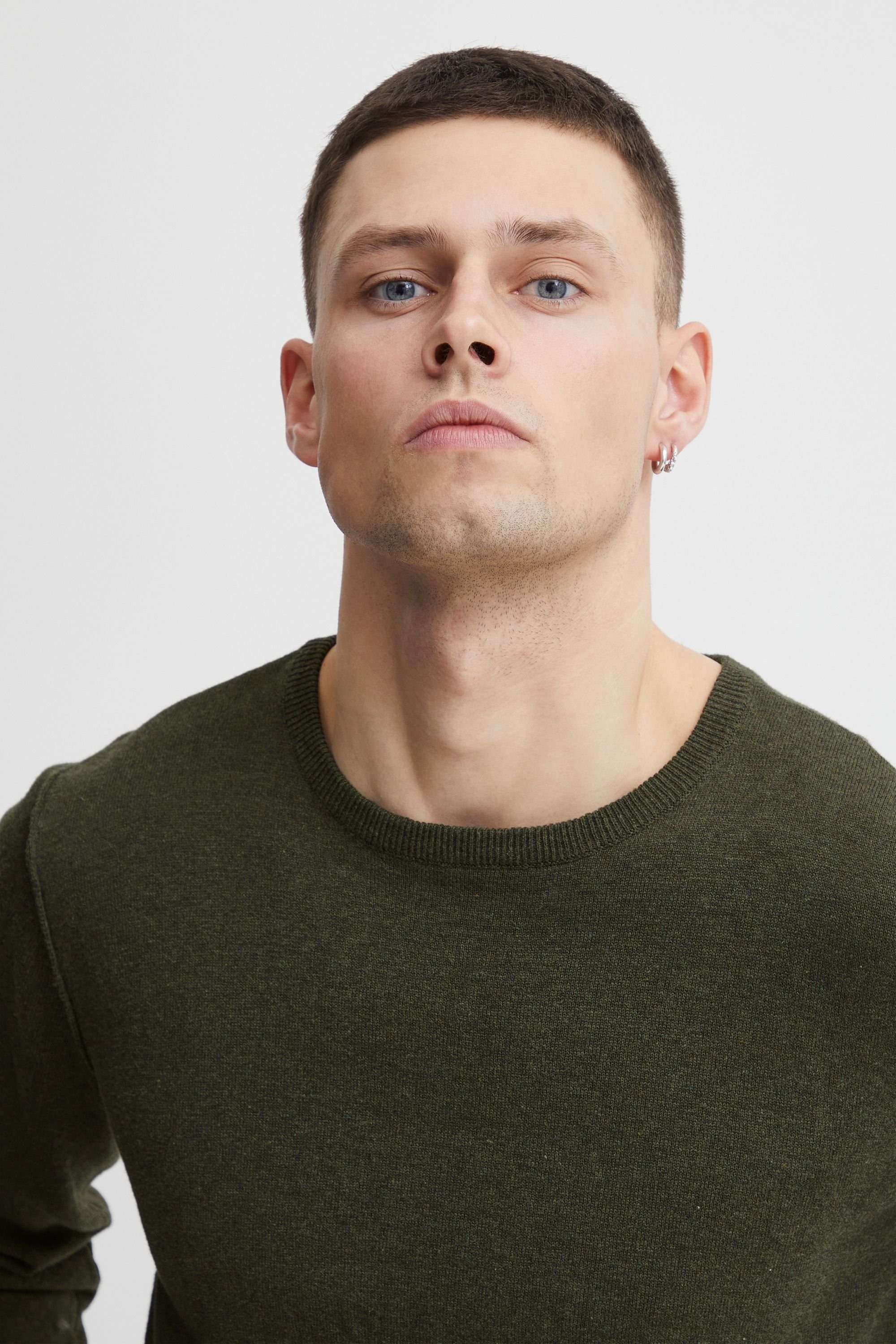 Blend Strickpullover BHNolen Stilvoller Feinstrick-Pullover mit Rundhalsausschnitt