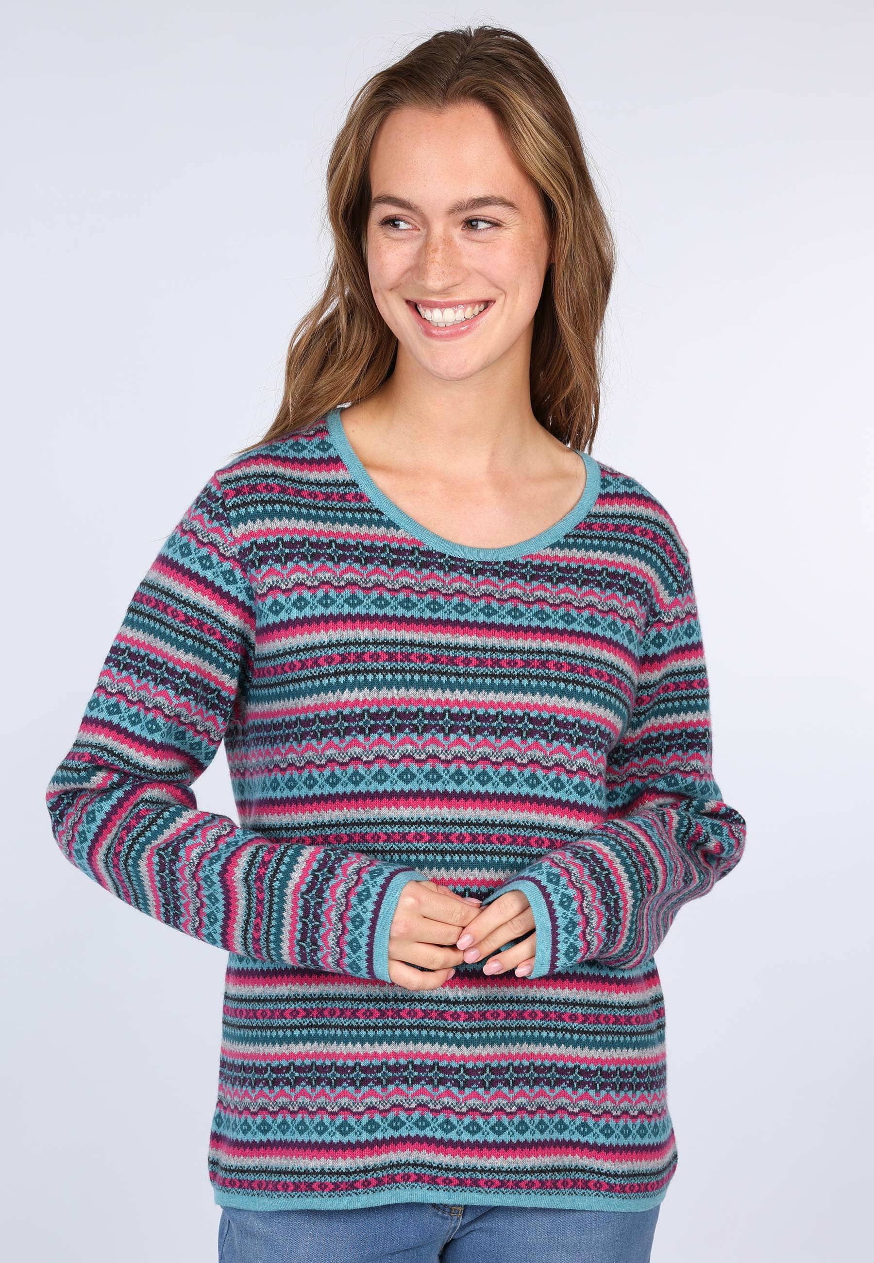 Deerberg Strickpullover Annegret Wool