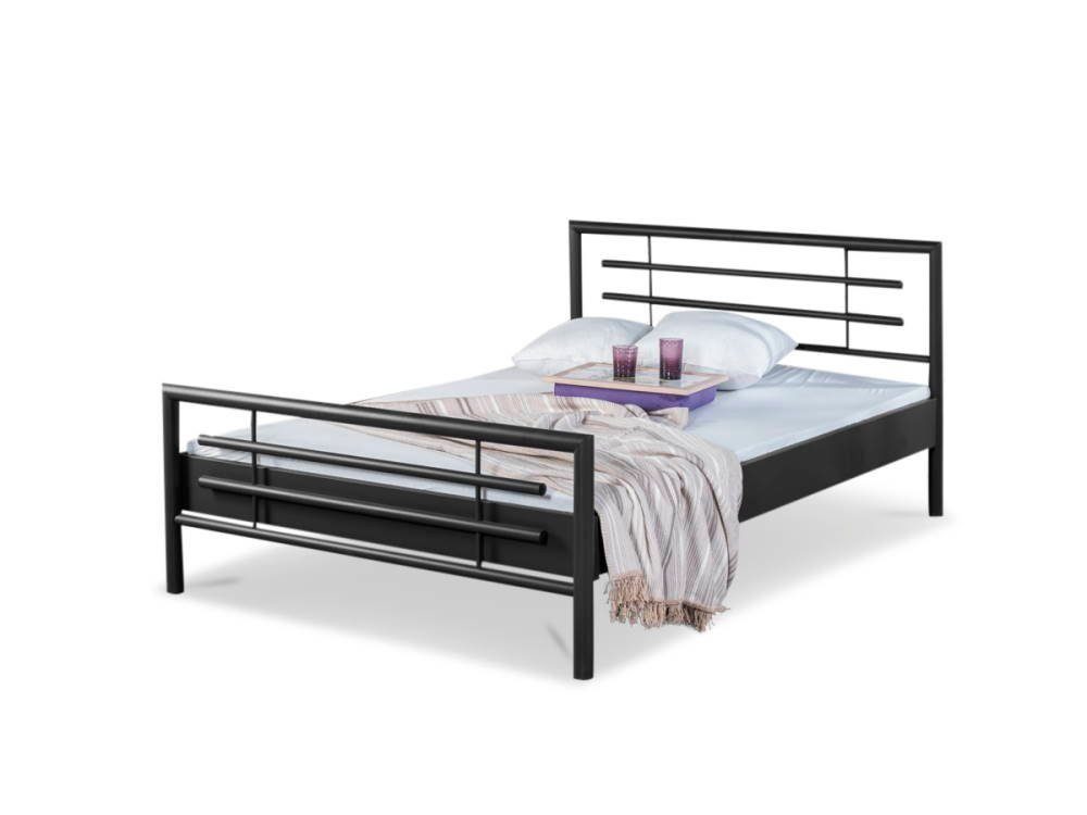BedBox Metallbett Lola, zeitloses stabiles Metallbett, pulverbeschichtetes günstig online kaufen