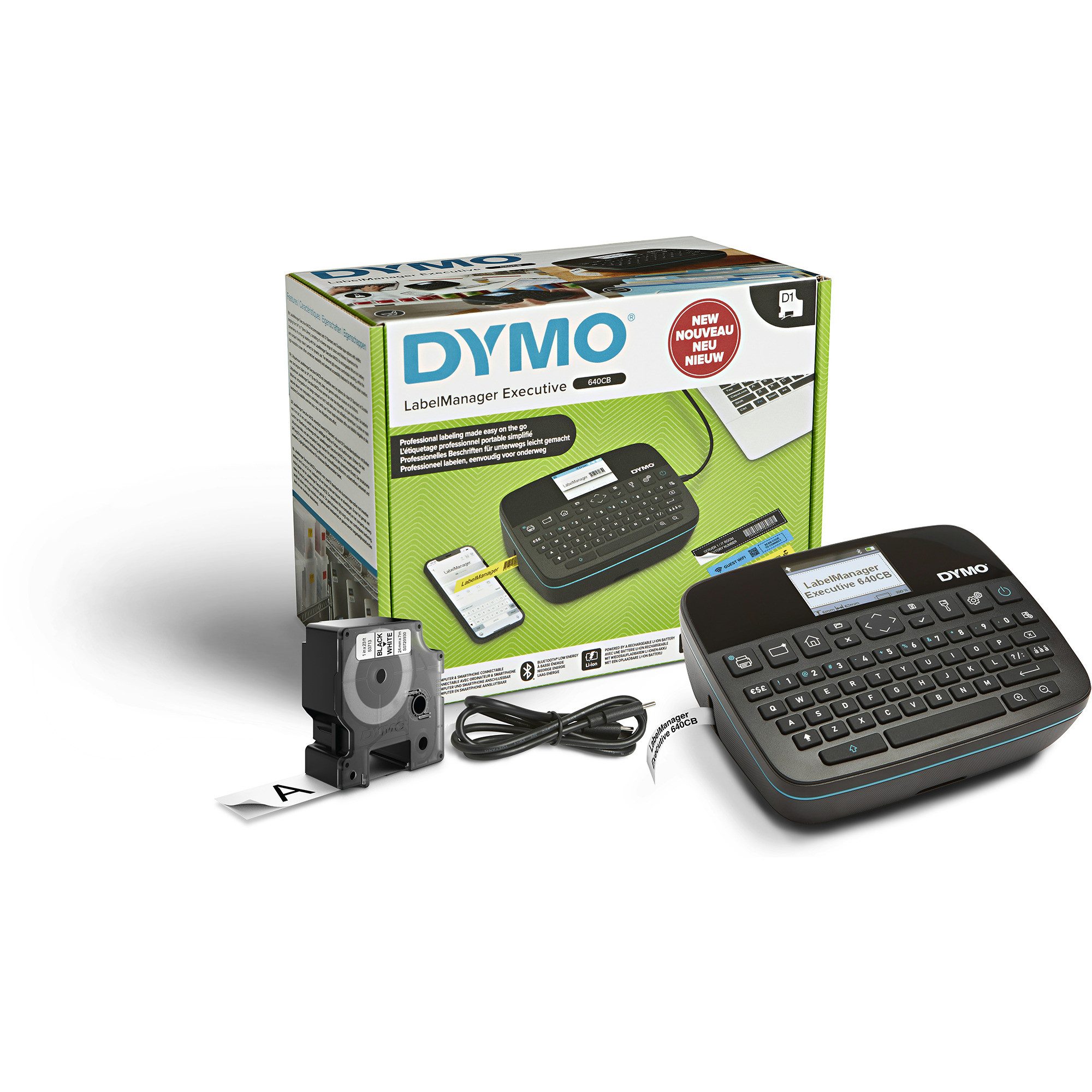 DYMO Dymo LabelManager 640 CB, Beschriftungsgerät, Etikettendrucker